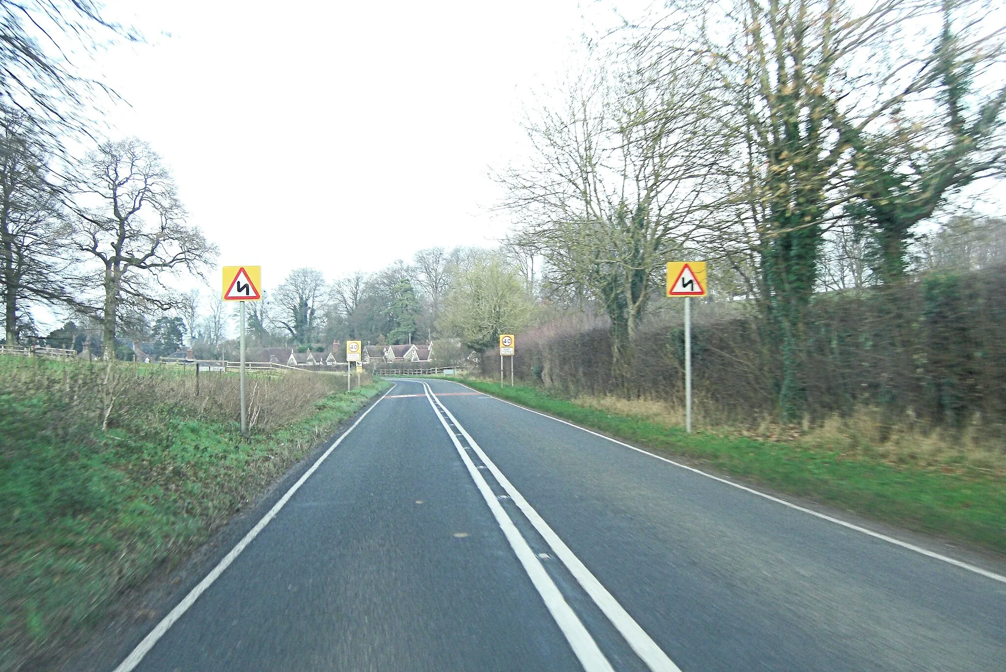 Photo showing: A32 enters East Tisted