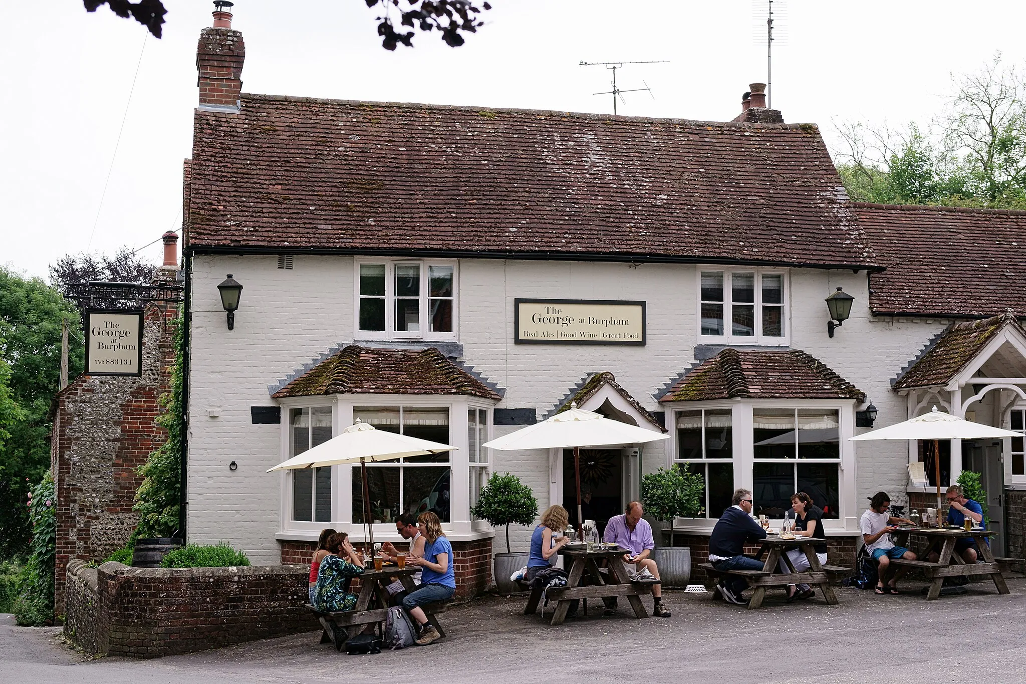 Photo showing: 'The George', Burpham