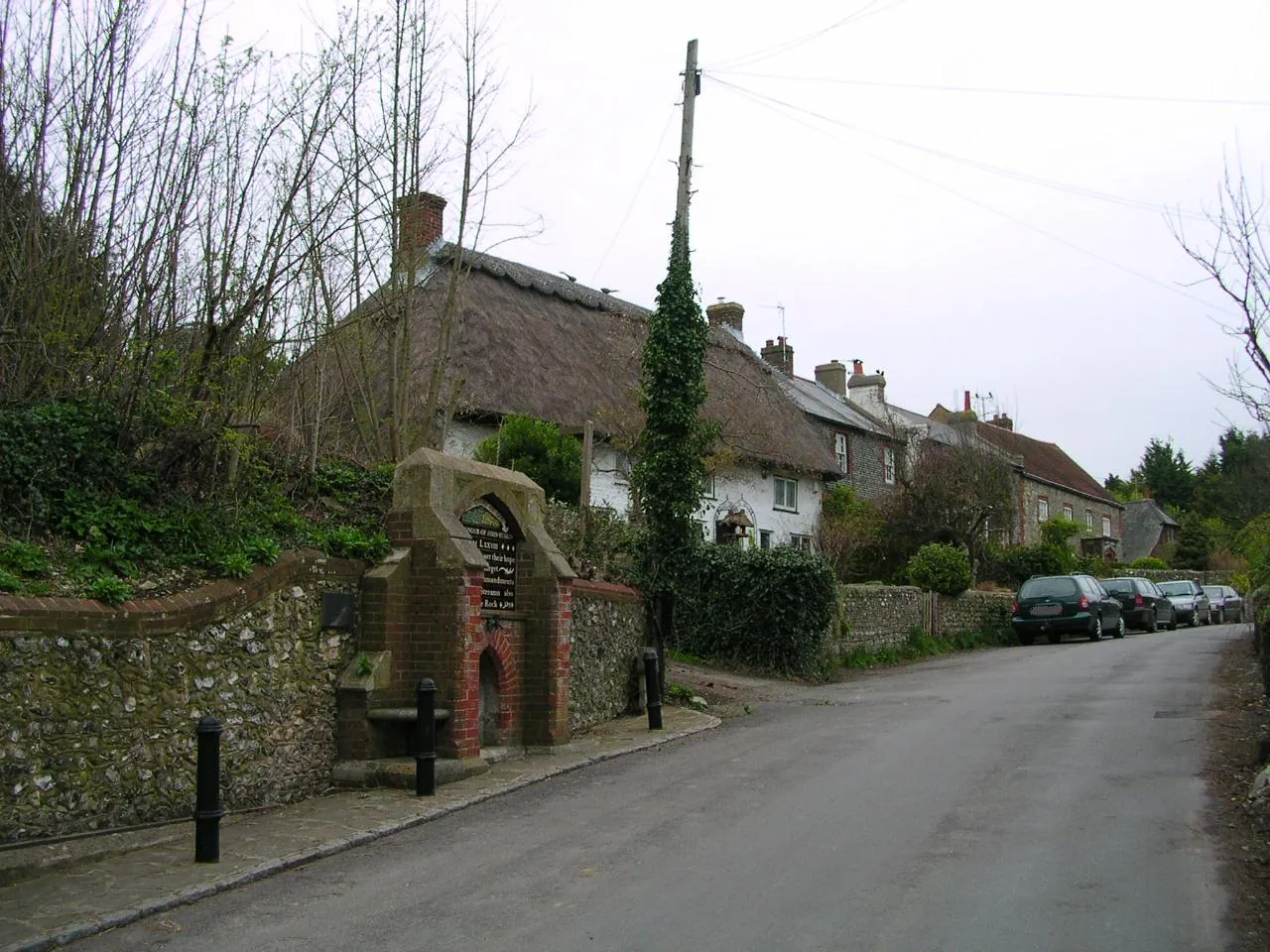 Photo showing: Fulking village, West Sussex, England.