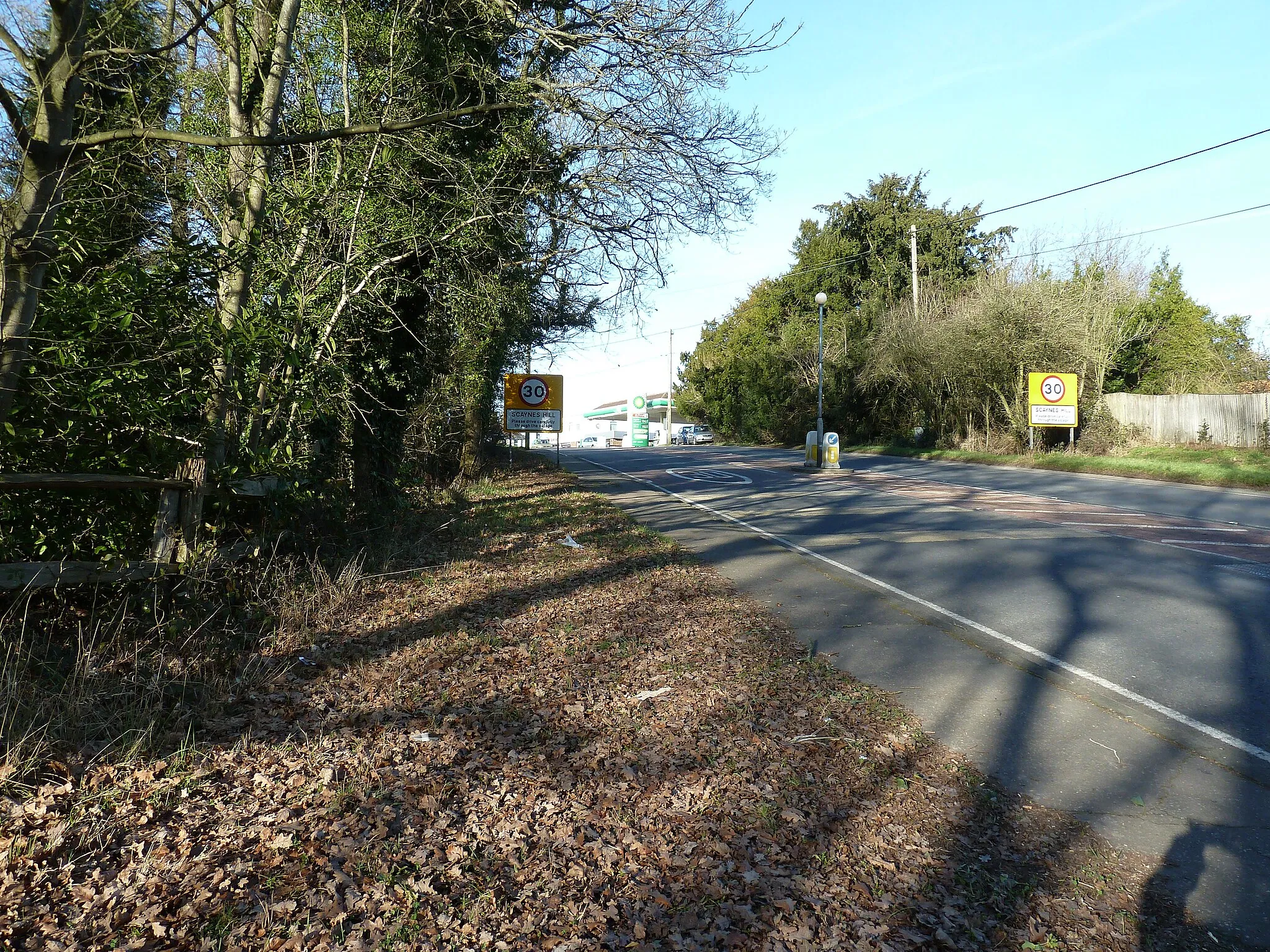 Photo showing: Filling station at Scaynes Hill