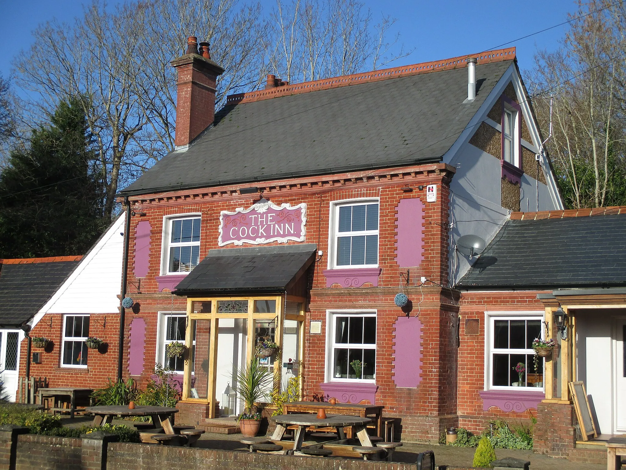 Photo showing: The Cock Inn, Wivelsfield Green, West Sussex