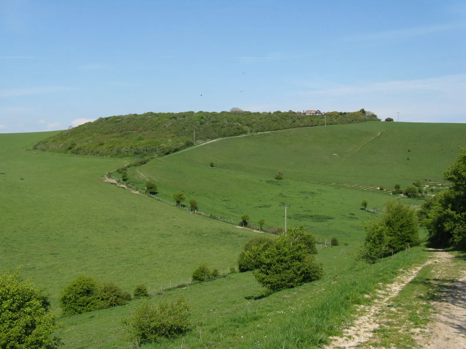 Photo showing: Mill Hill above Rodmell