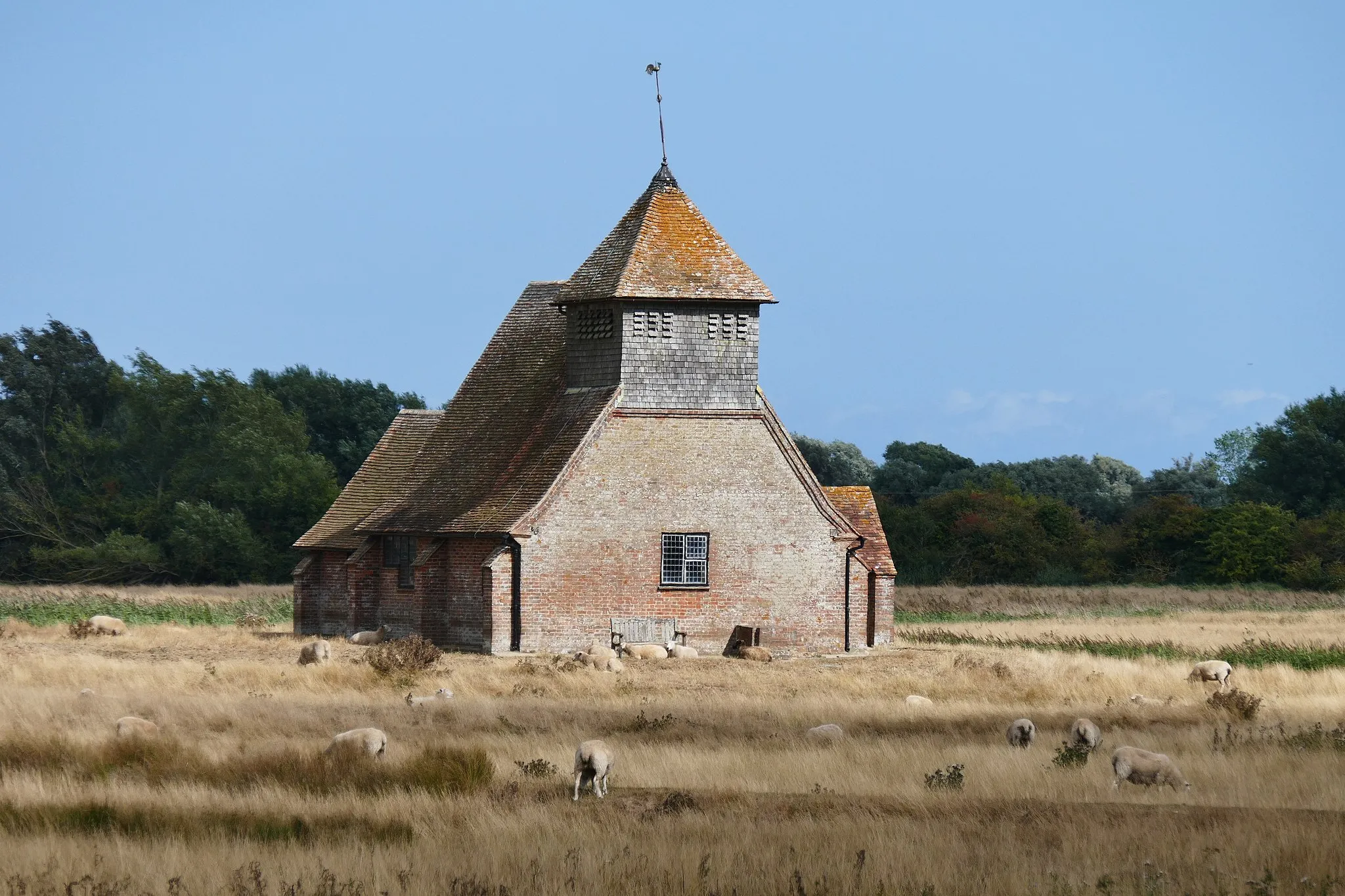 Photo showing: Saint Thomas Becket Church, Fairfield, Romney Marsh