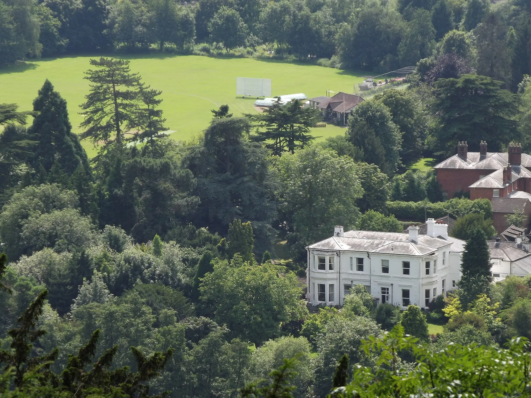 Photo showing: Pixham from Box Hill