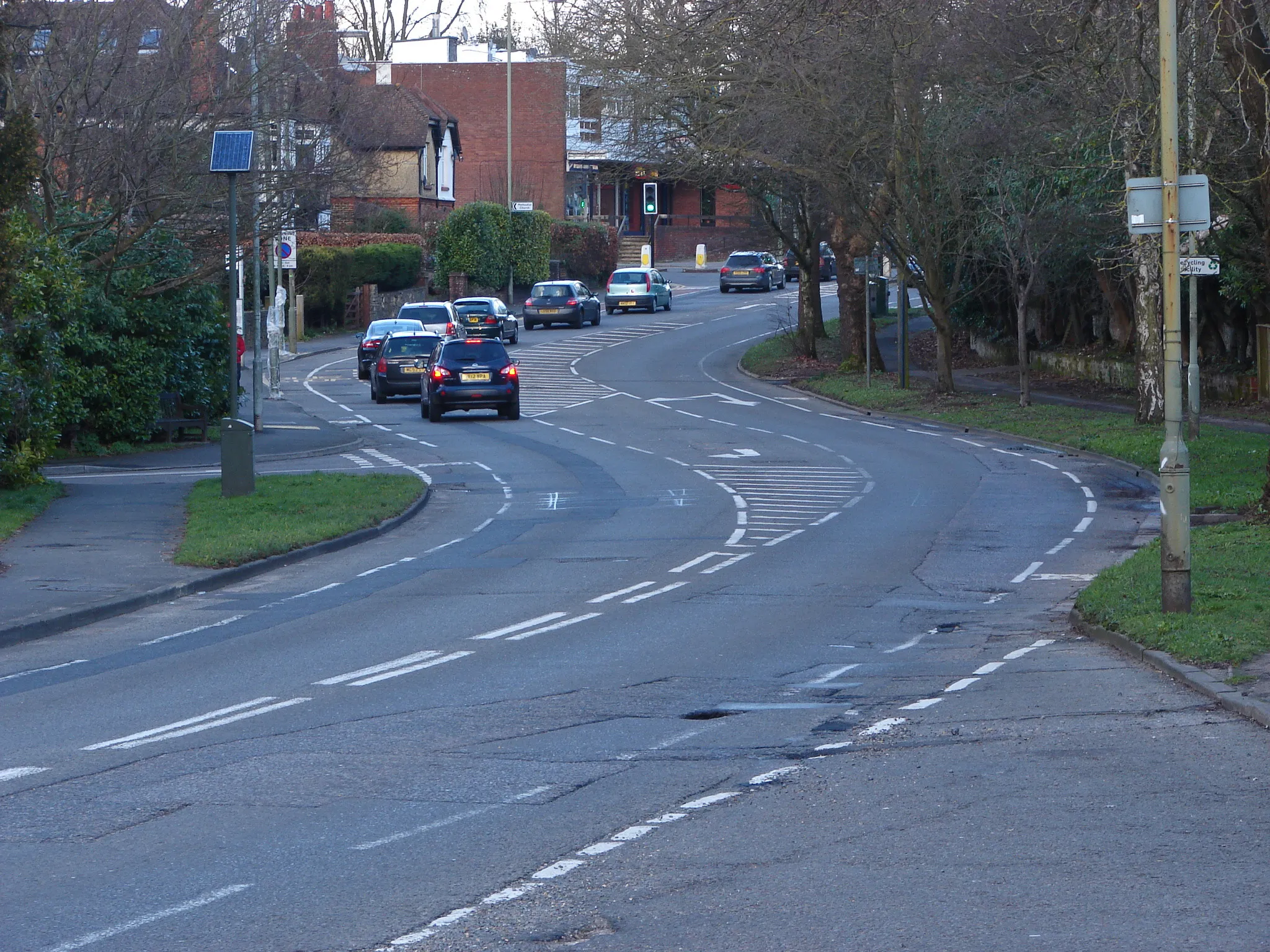 Photo showing: The Epsom Road, Merrow