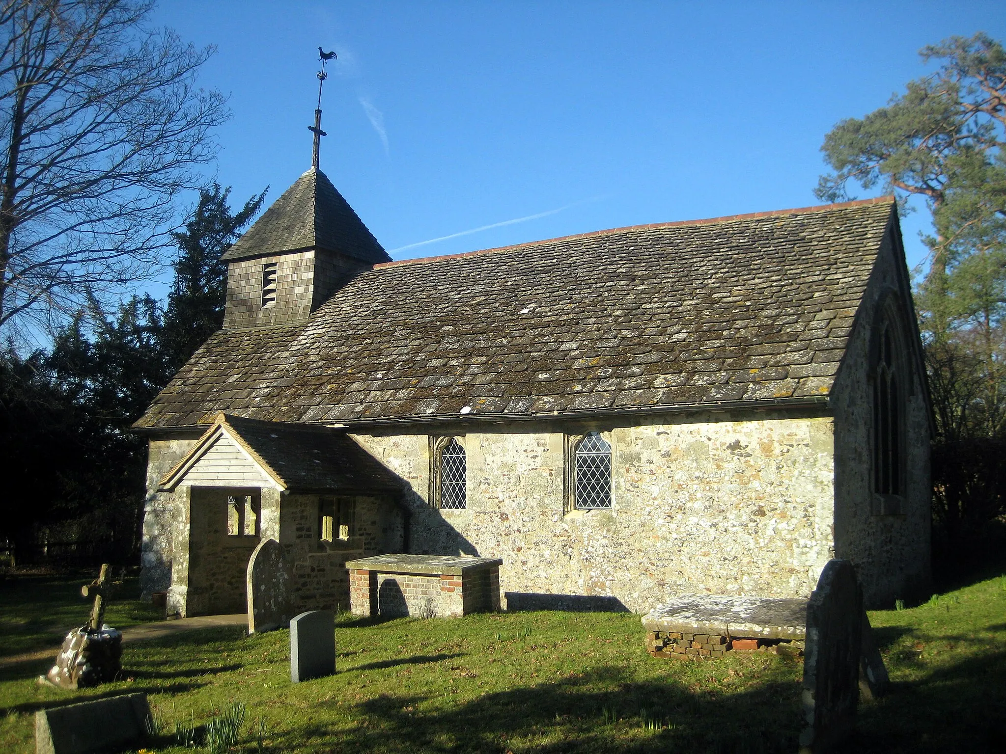 Photo showing: Wiggonholt Church