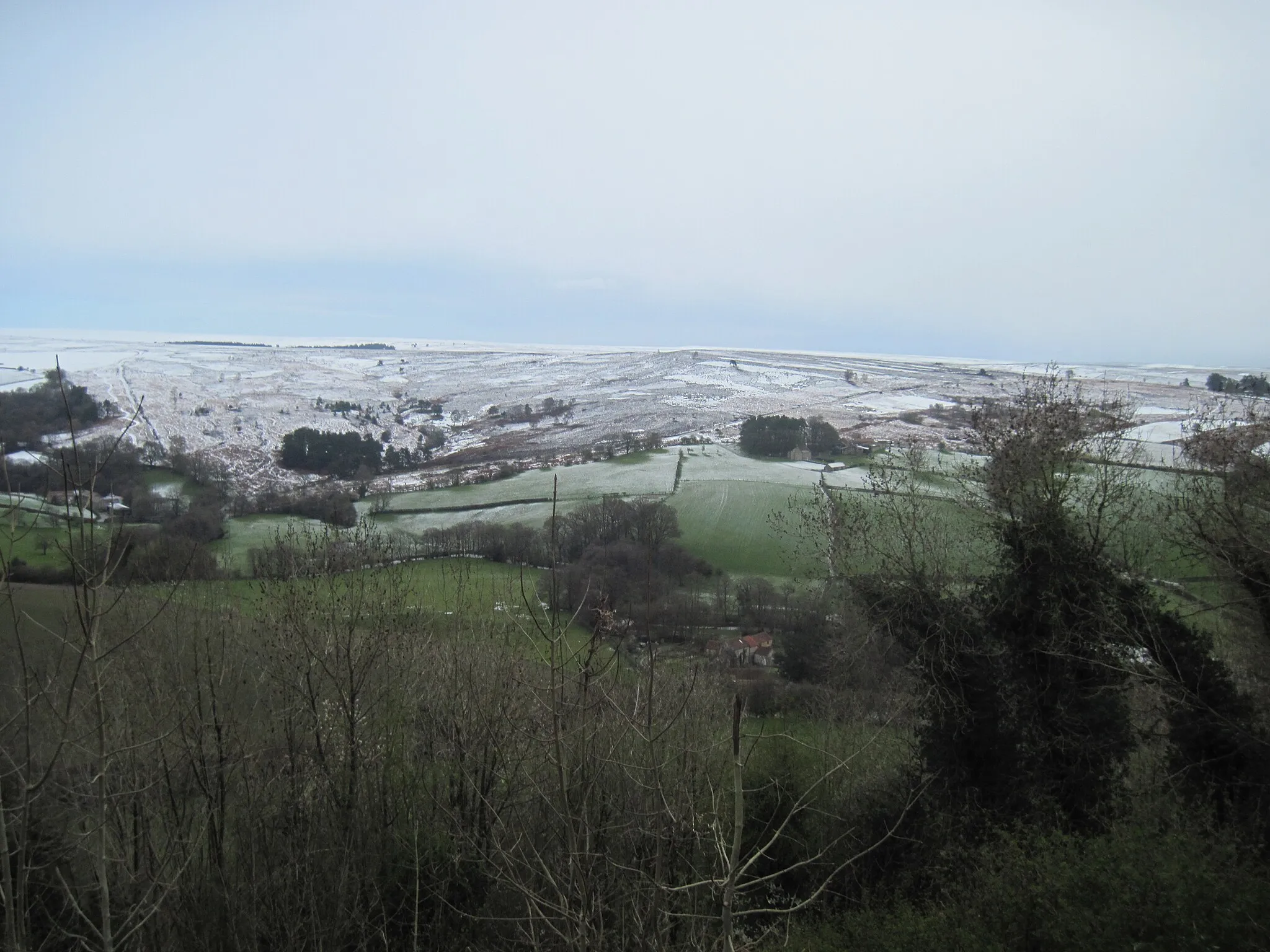 Photo showing: April  and  Snow  from  Surprise  View