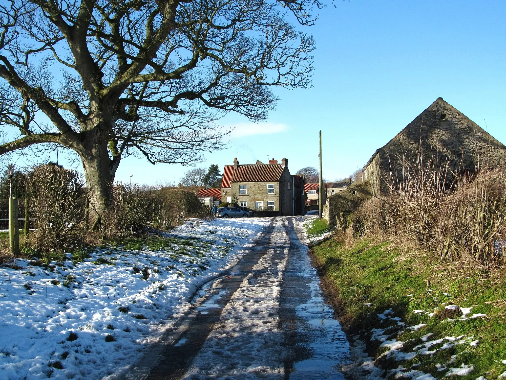 Photo showing: Approaching Gillamoor from the south