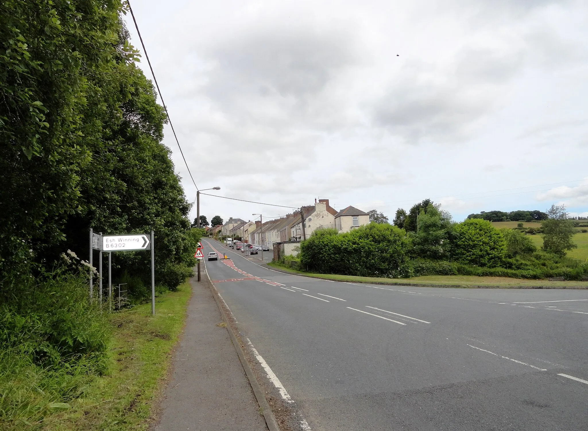 Photo showing: Cornsay Colliery from the south