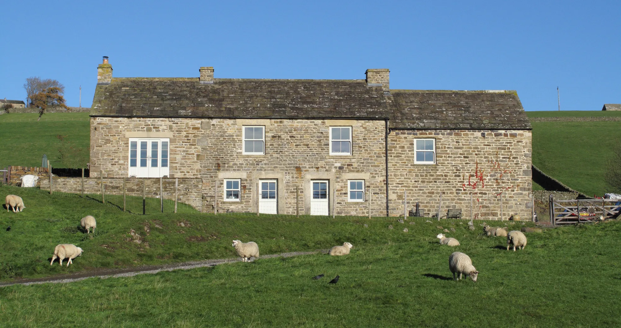 Photo showing: Converted barn west of Westgate, Weardale