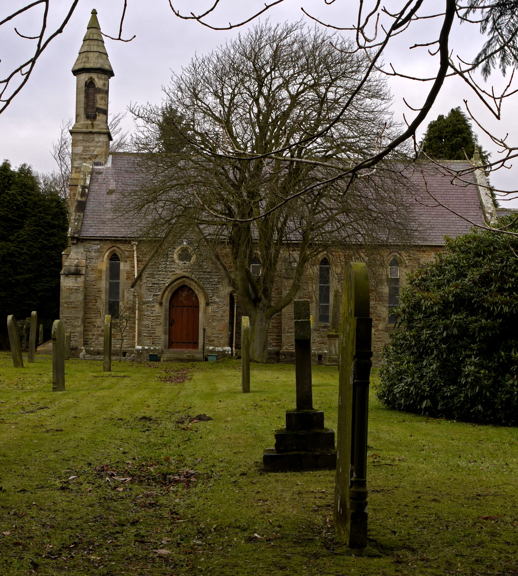 Photo showing: Church of St. John the Evangelist, Lynesack