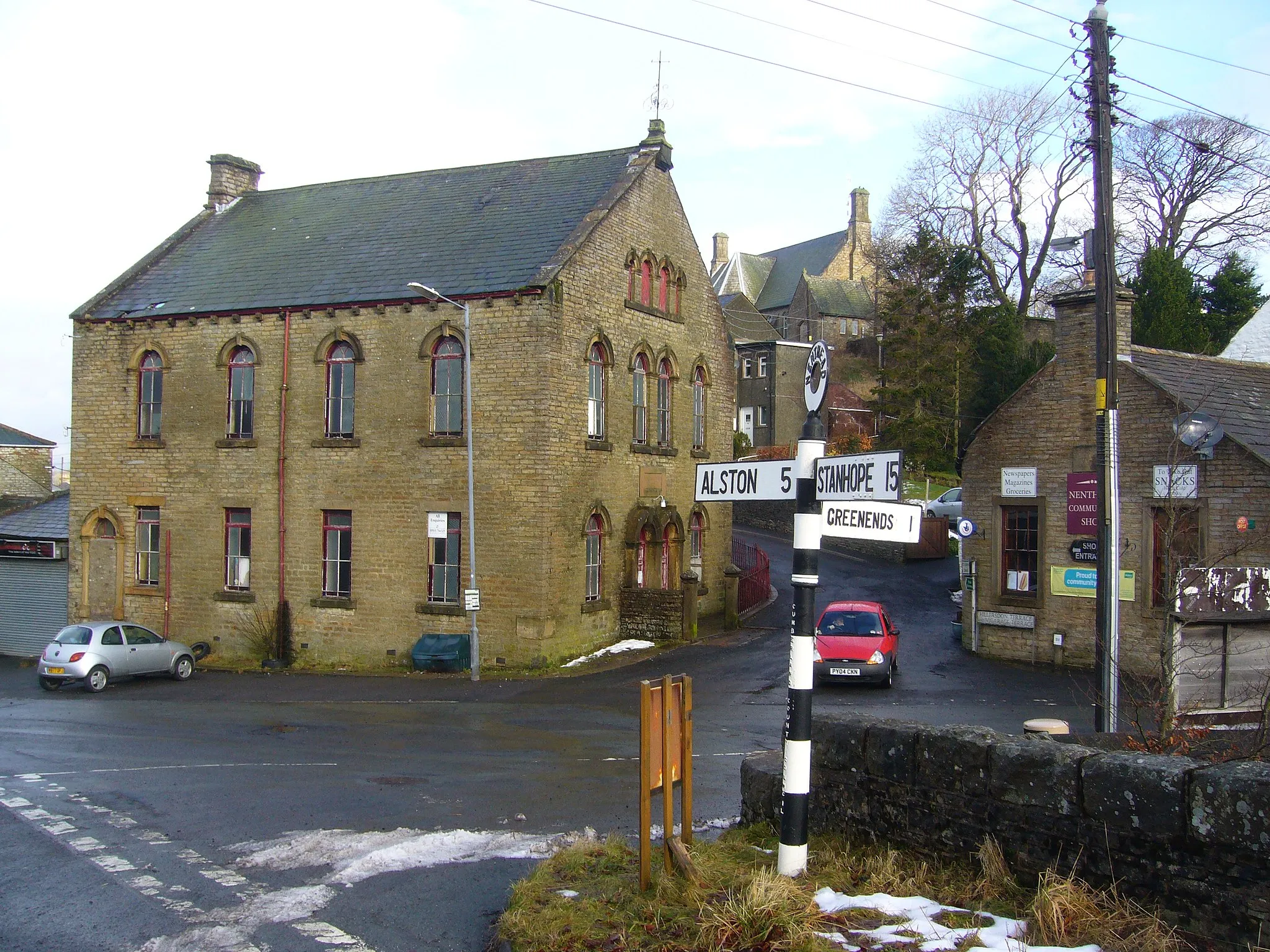 Photo showing: Nenthead old Methodist Chapel Feb 2014