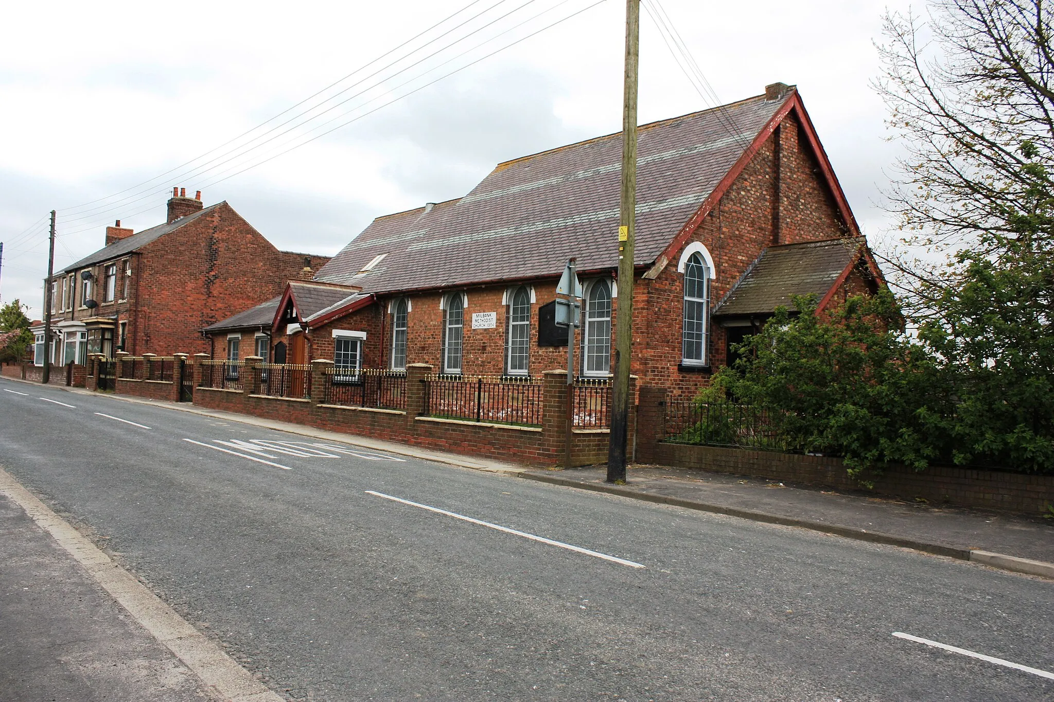 Photo showing: Milbank Methodist Church