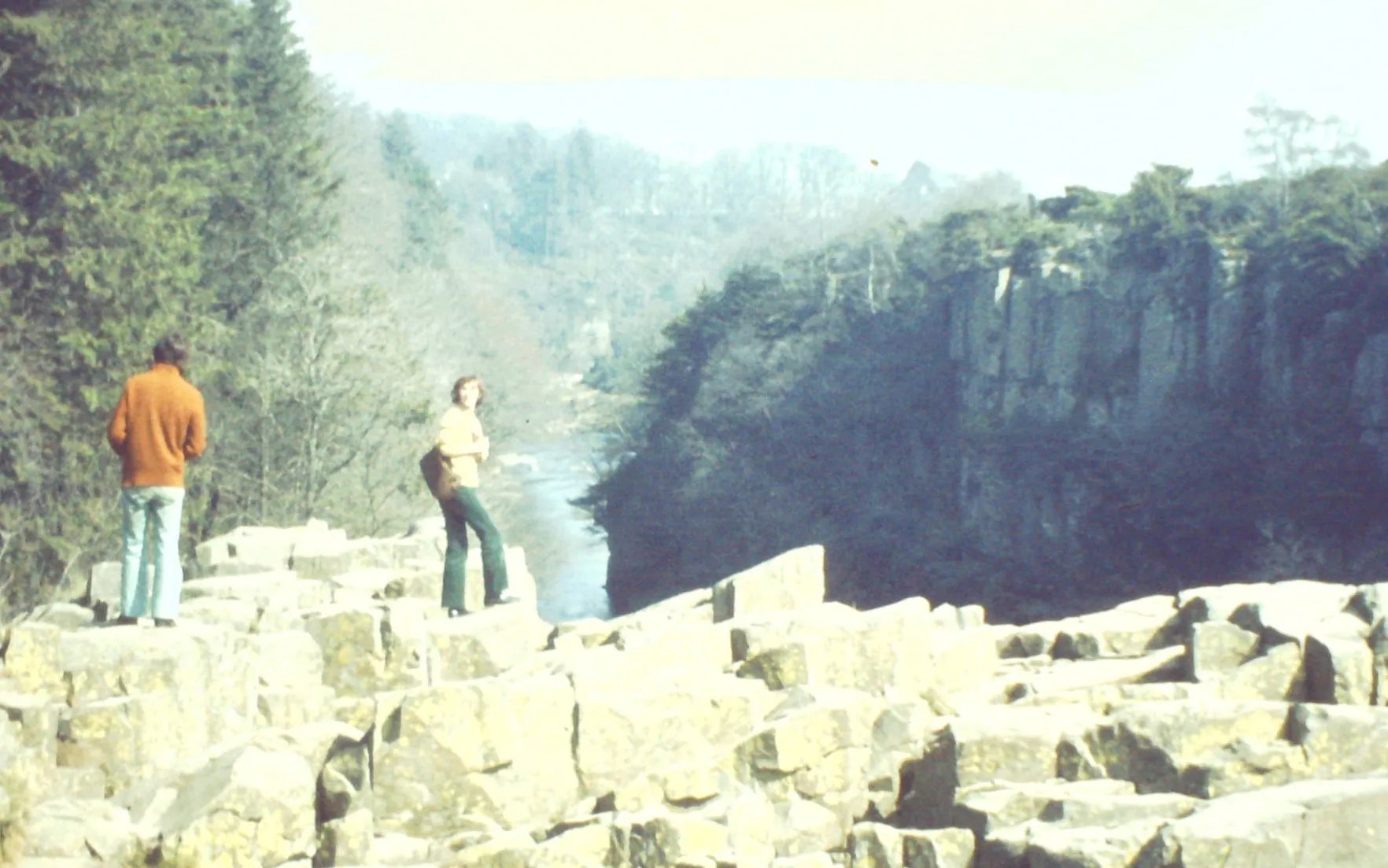 Photo showing: Whin Sill, High Force