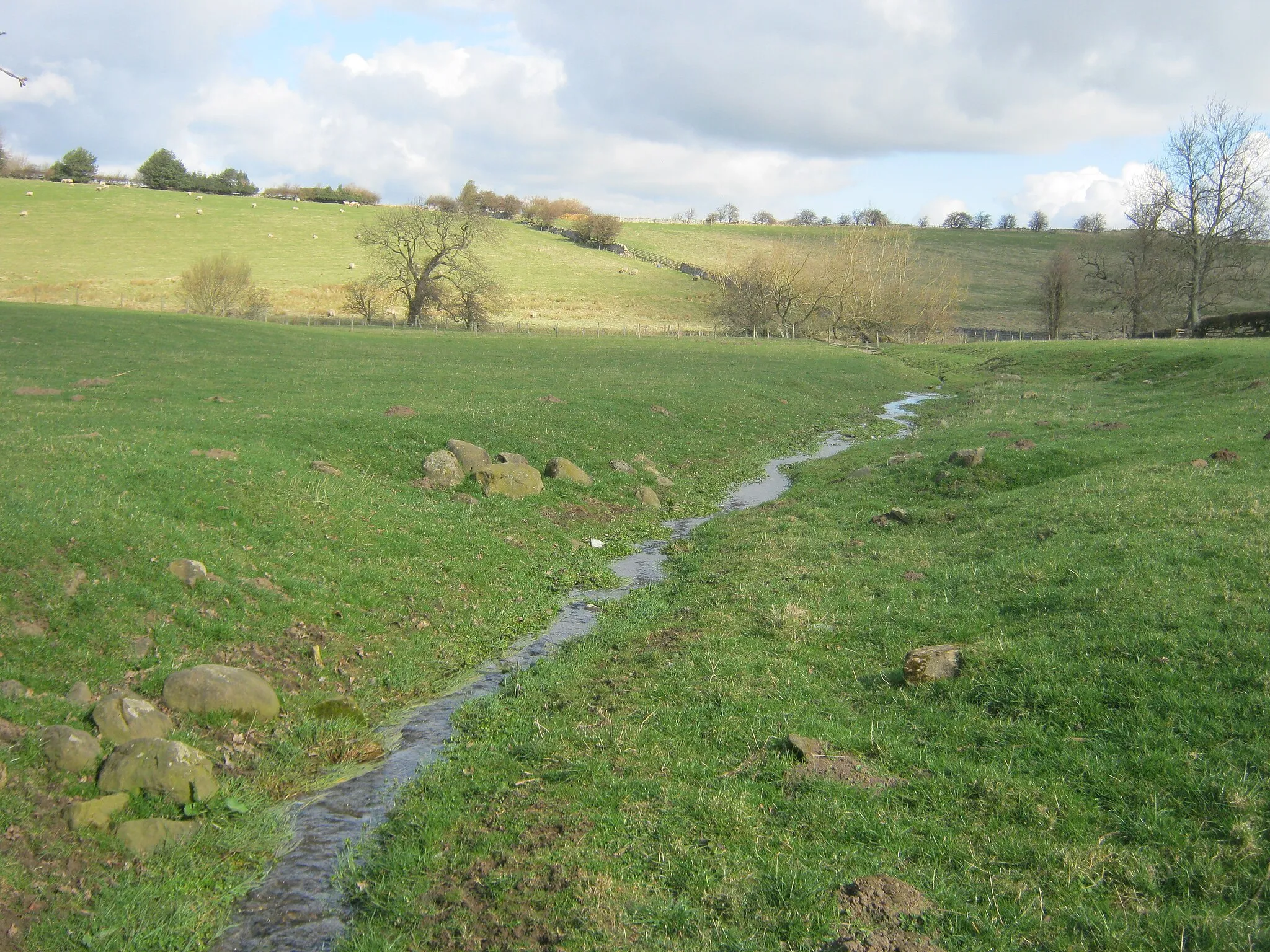 Photo showing: An unnamed tributary of Hutton Beck