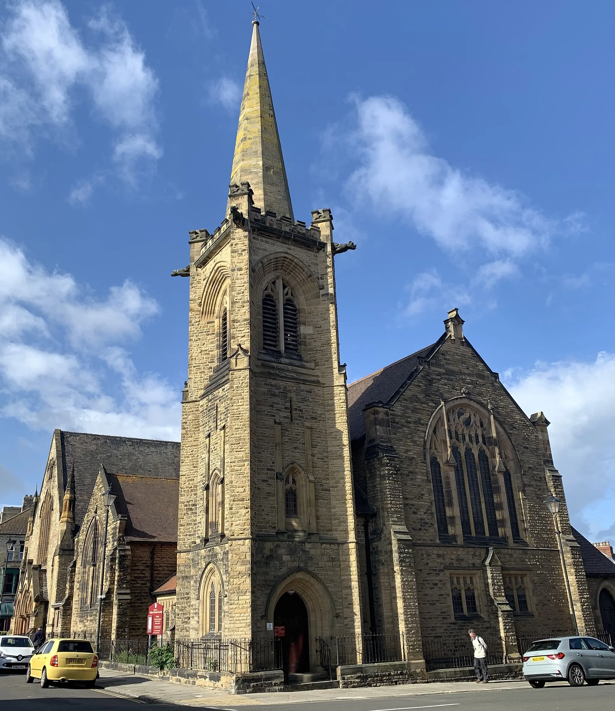 Photo showing: Milton Street Methodist Church And Attached Railings And Walls