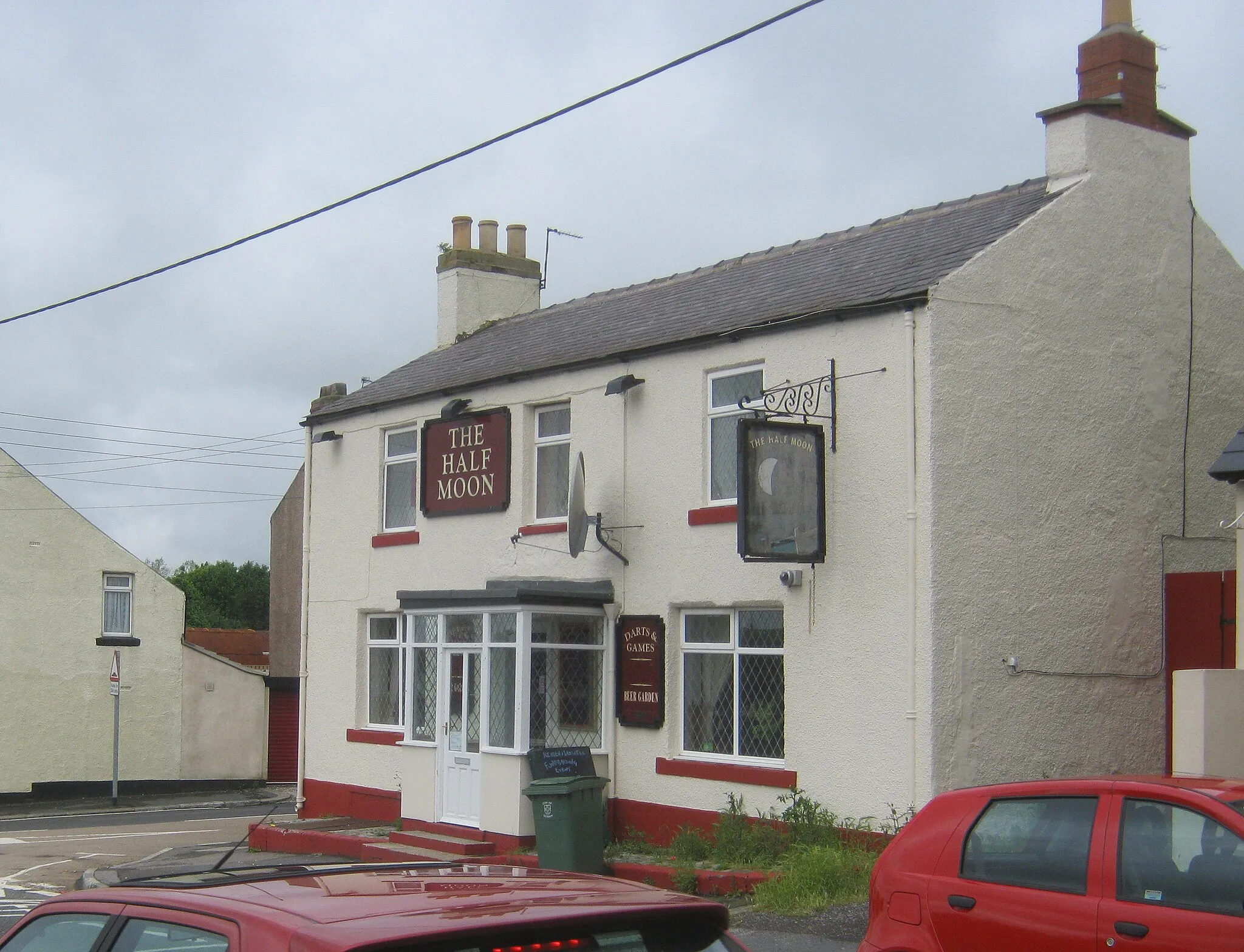 Photo showing: The Half Moon in Quarrington Hill