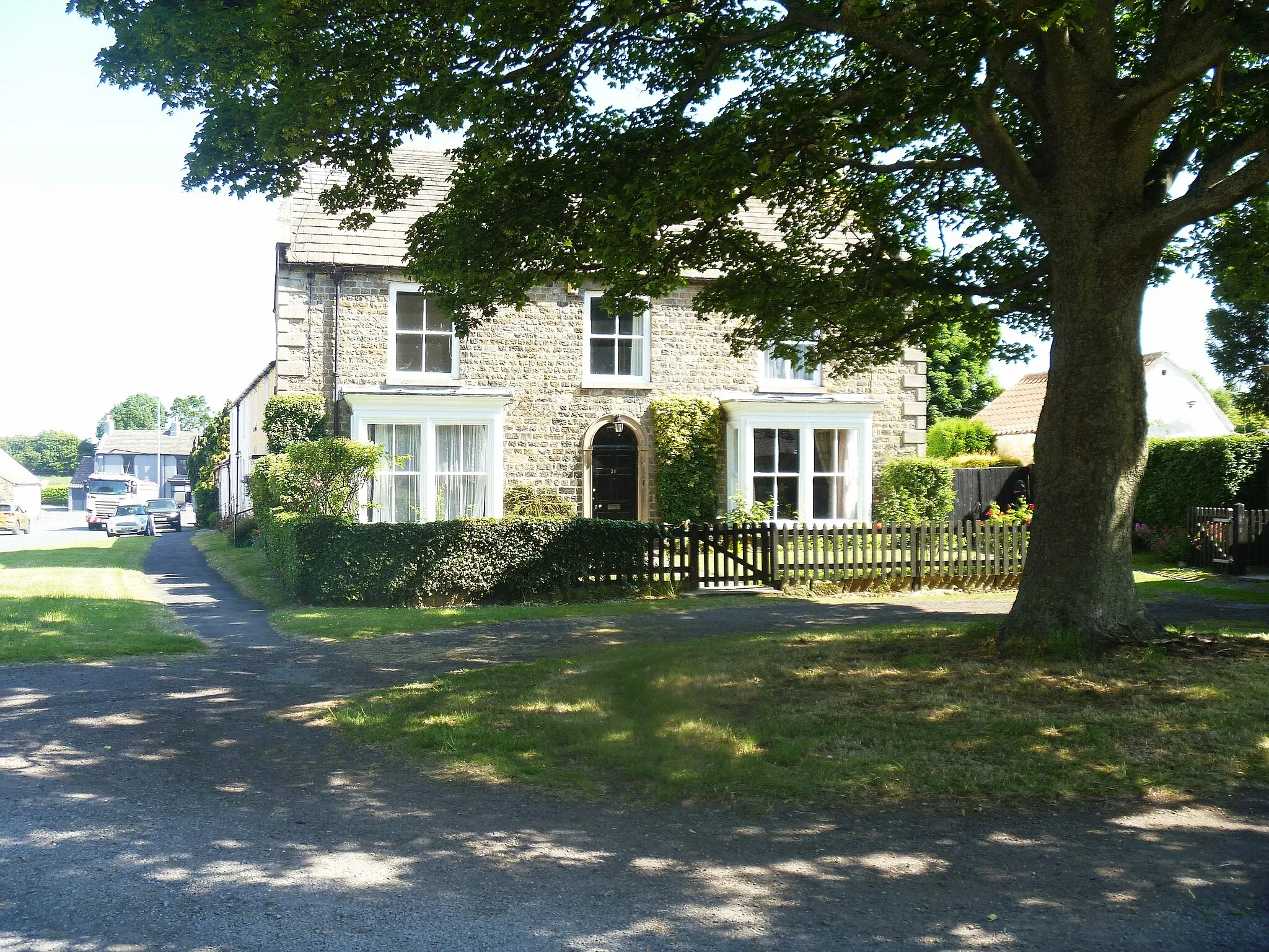 Photo showing: Piercebridge houses [2]