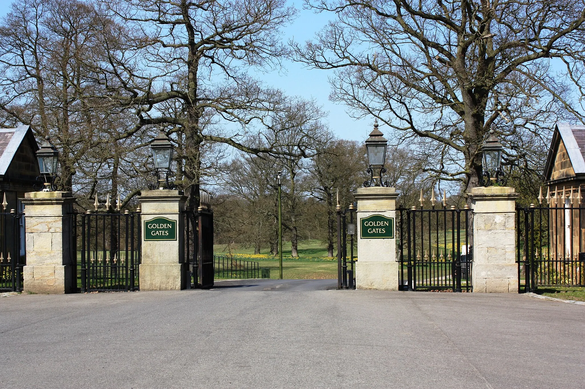 Photo showing: Golden Gates on Wynyard Road