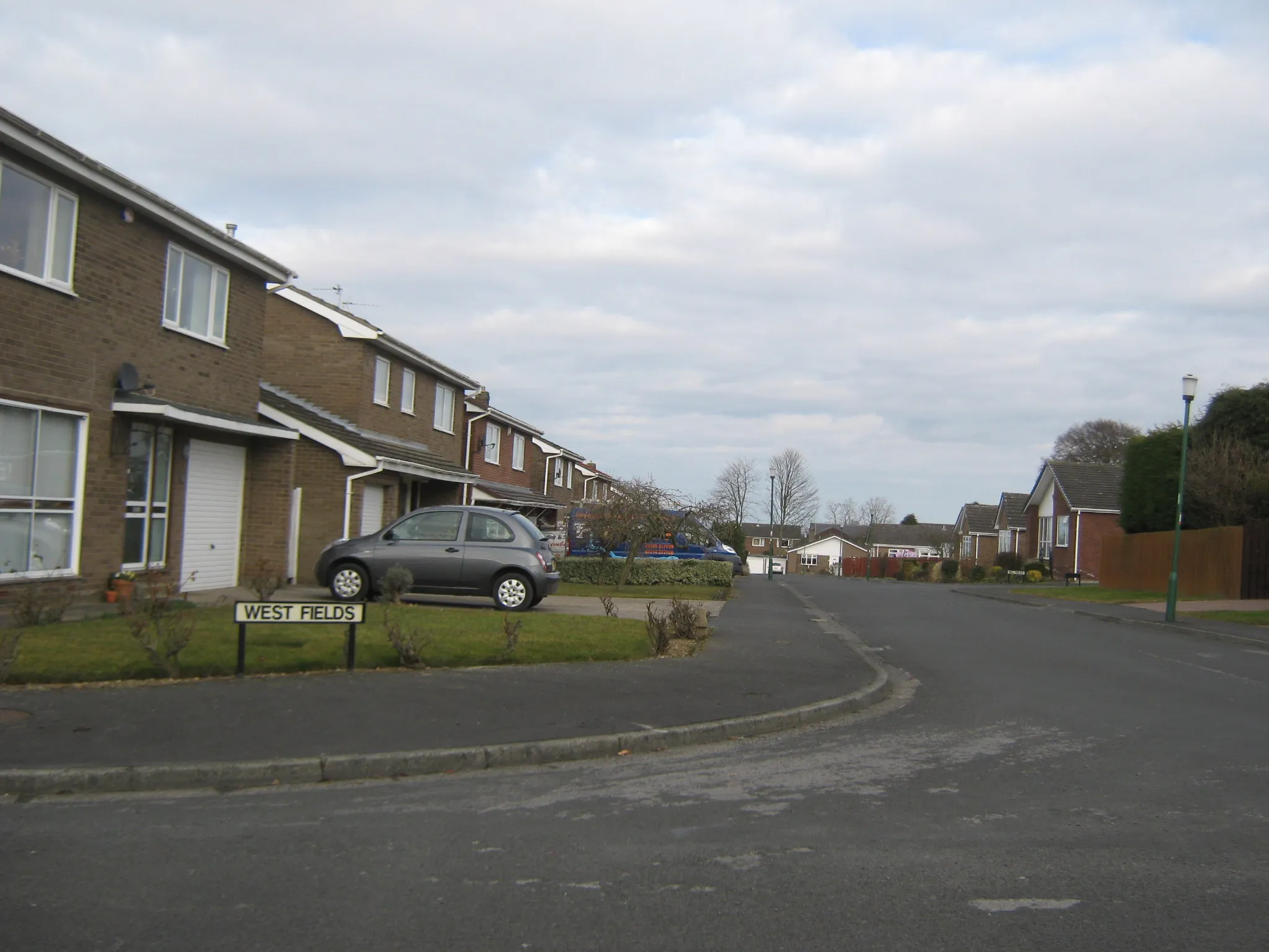 Photo showing: Westfields School Aycliffe In this 1970's housing estate near Newton Aycliffe County Durham