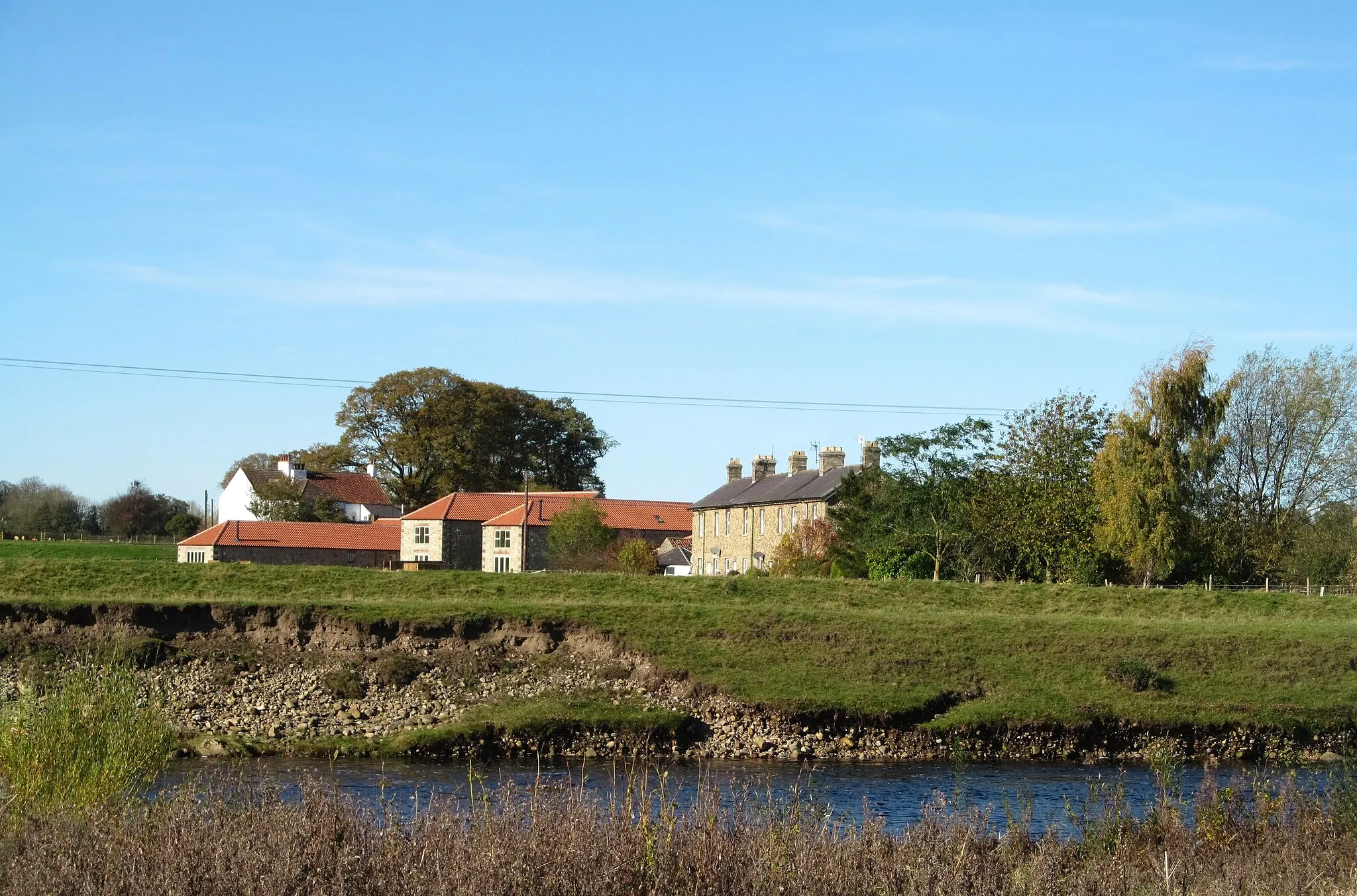 Photo showing: Across the river near High Coniscliffe