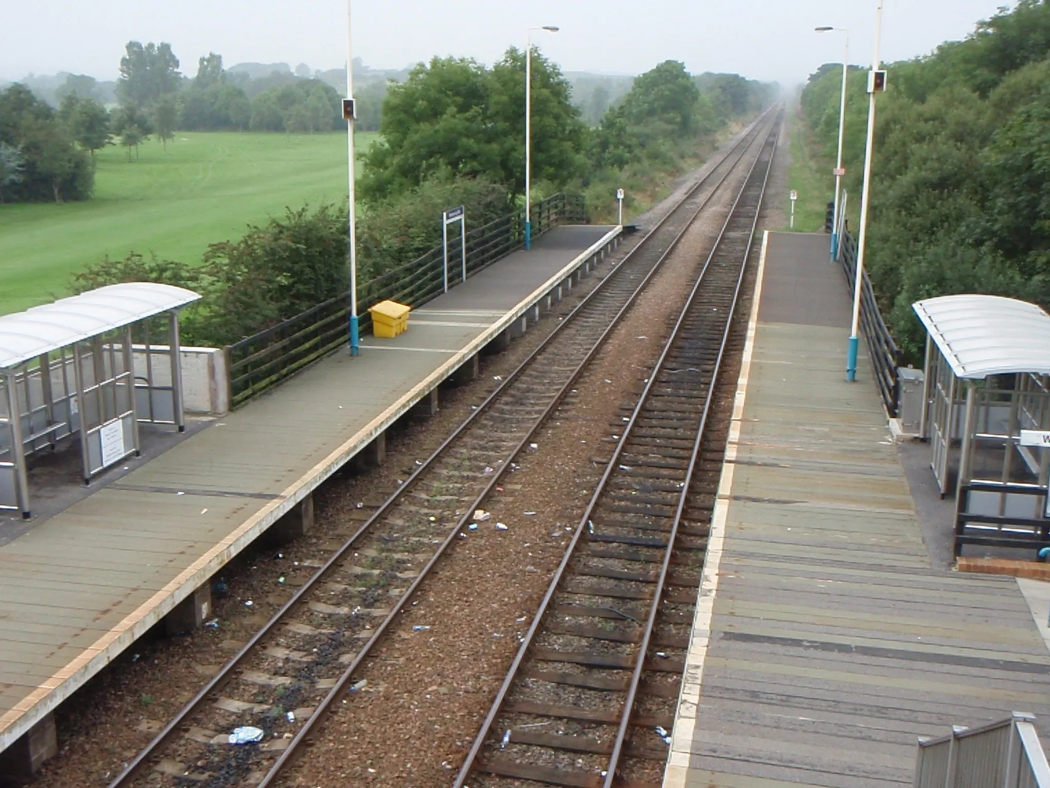 Photo showing: Newton Aycliffe railway station