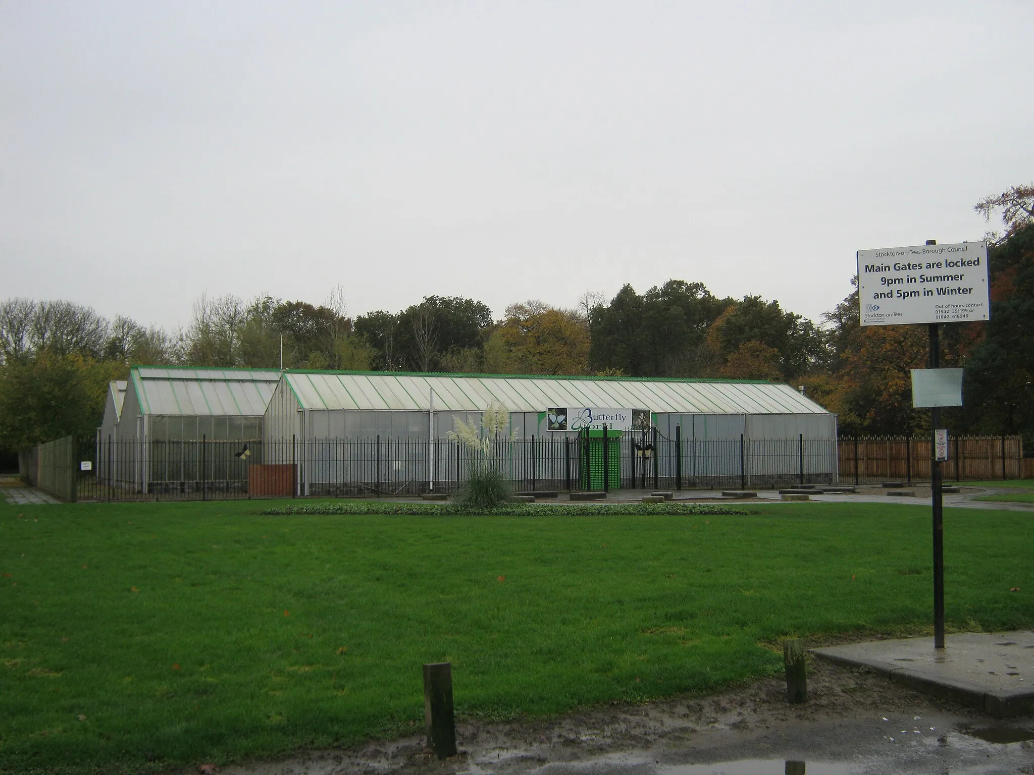 Photo showing: Butterfly World in Preston Park, Eaglescliffe