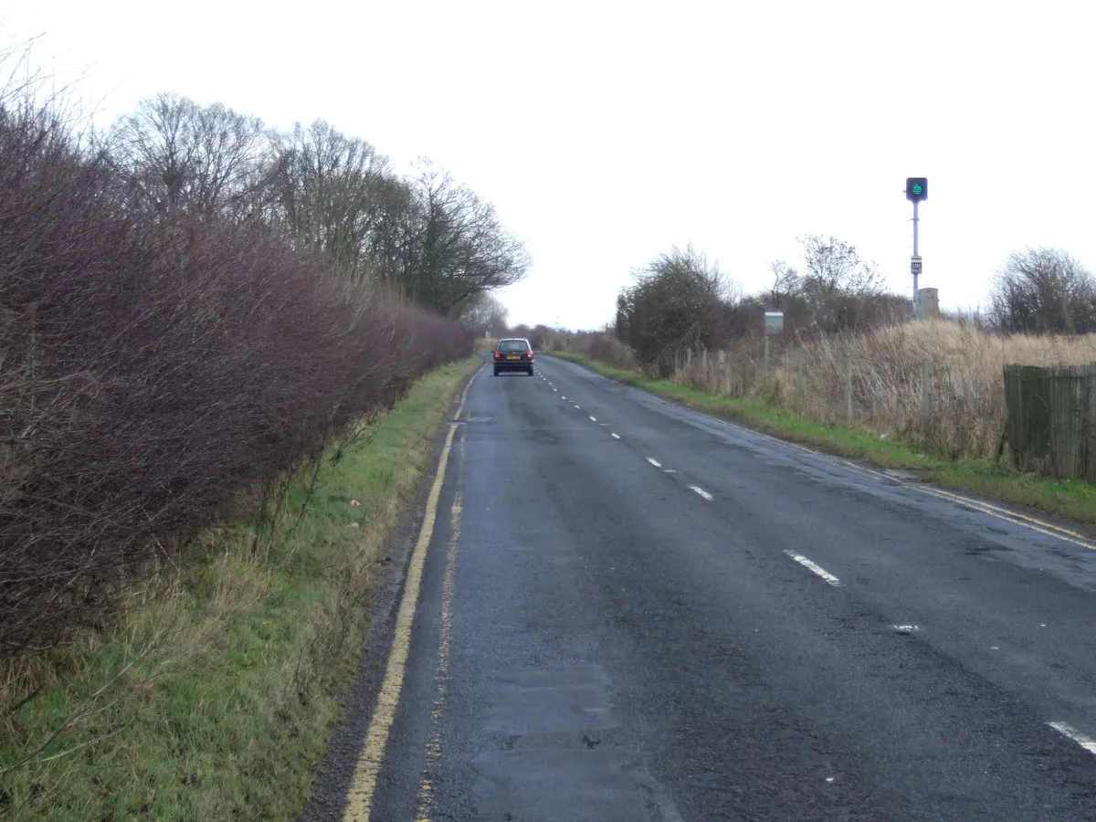 Photo showing: A67 heading east