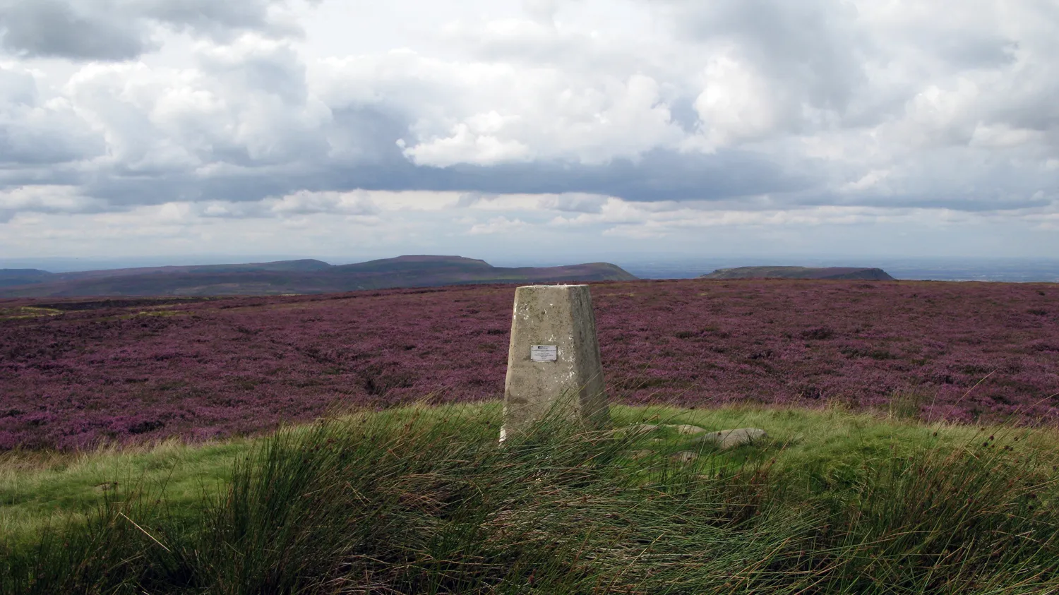 Photo showing: Trig point of Round Hill
