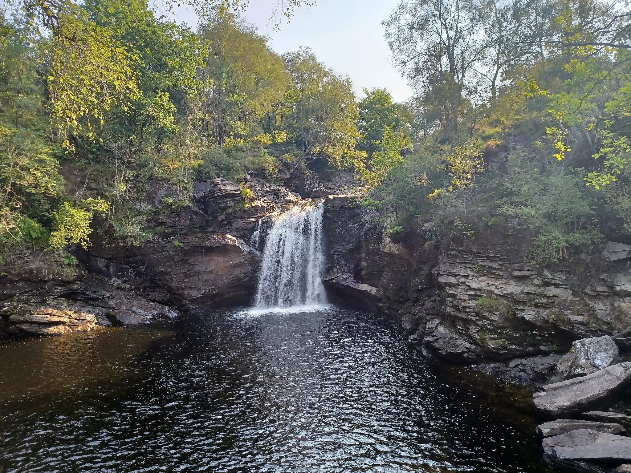 Photo showing: Falls of Falloch, Stirling, Scotland.