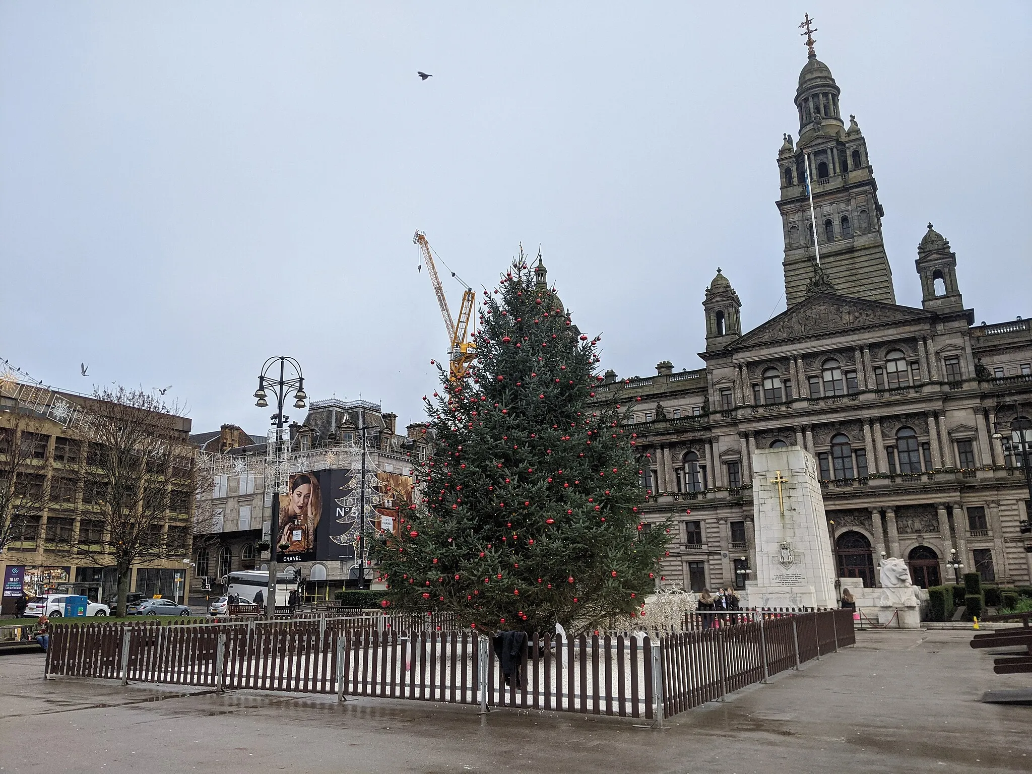 Photo showing: Christmas Tree in George Square