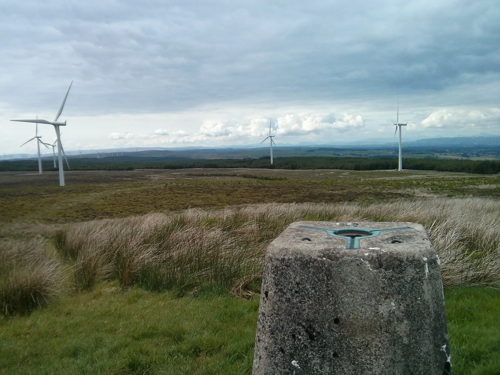 Photo showing: TrigPoint on Corse Hill