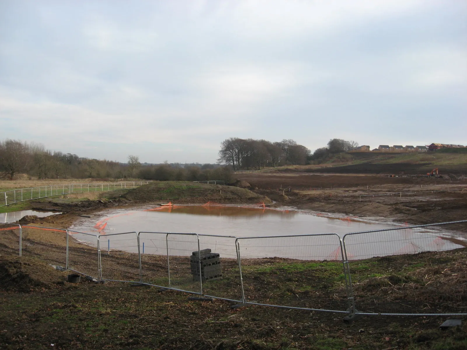 Photo showing: Building Site