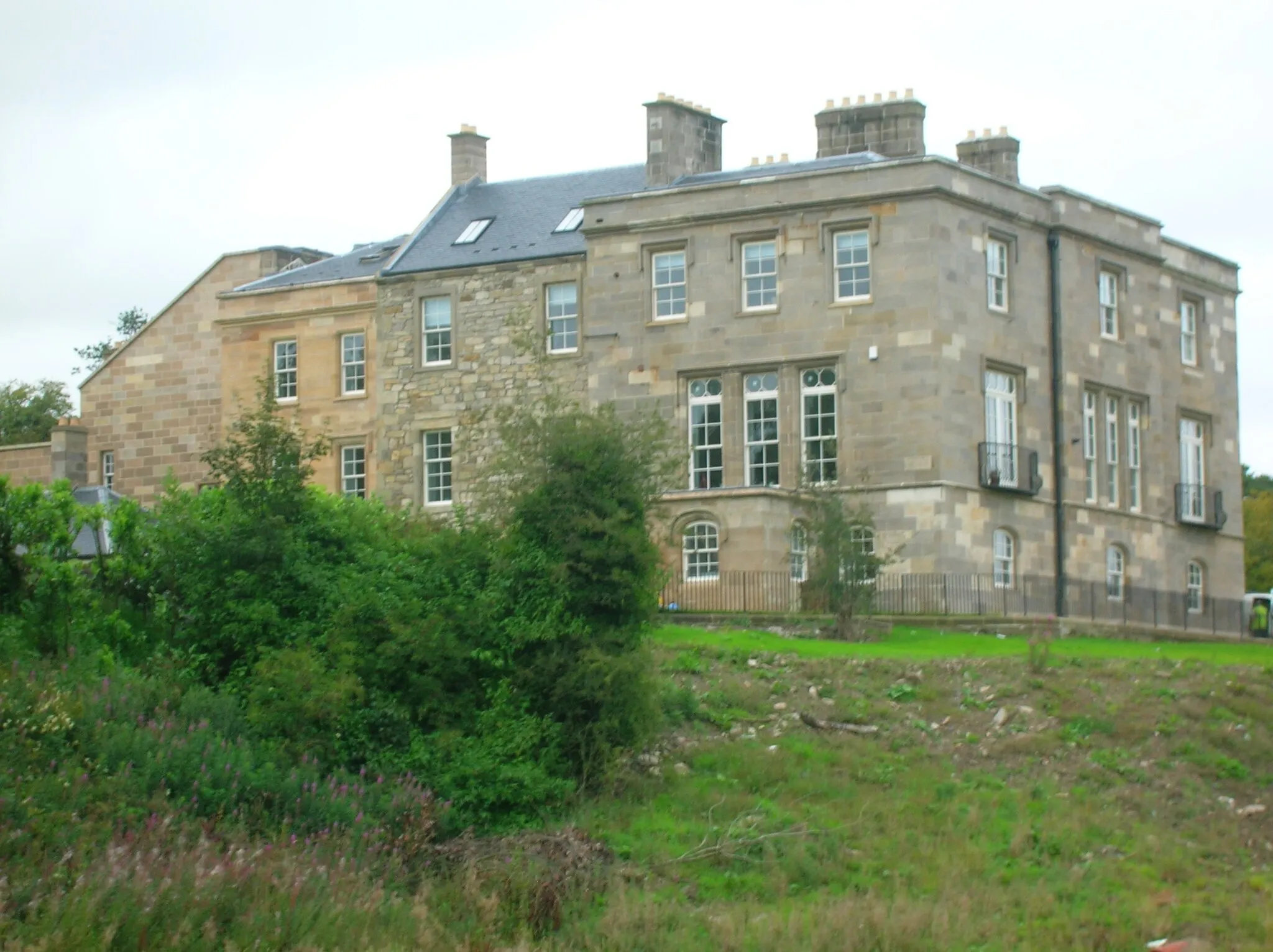 Photo showing: The renovated Lainshaw House, Stewarton, East Ayrshire, Scotland.