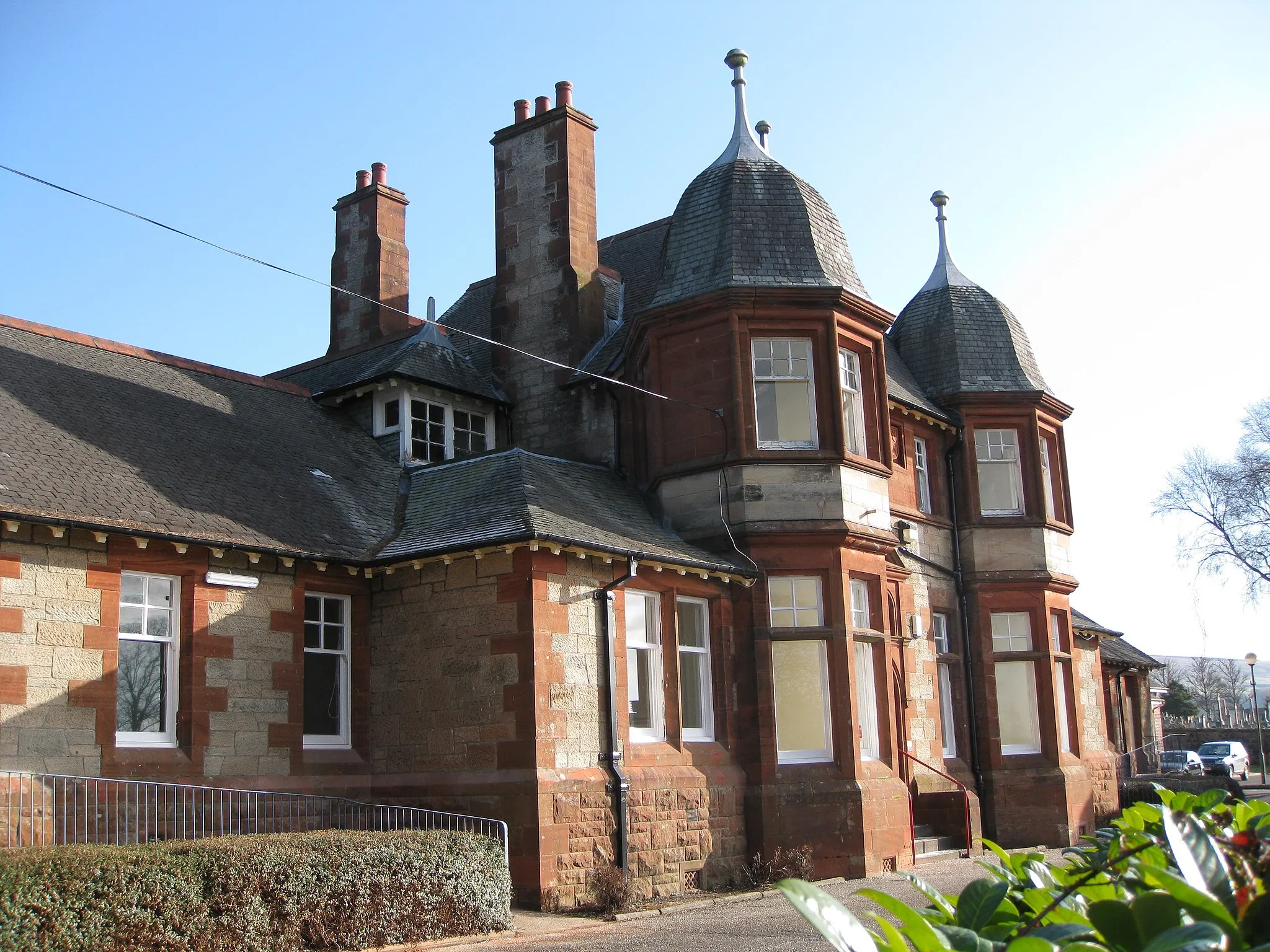 Photo showing: Victoria Infirmary, Helensburgh