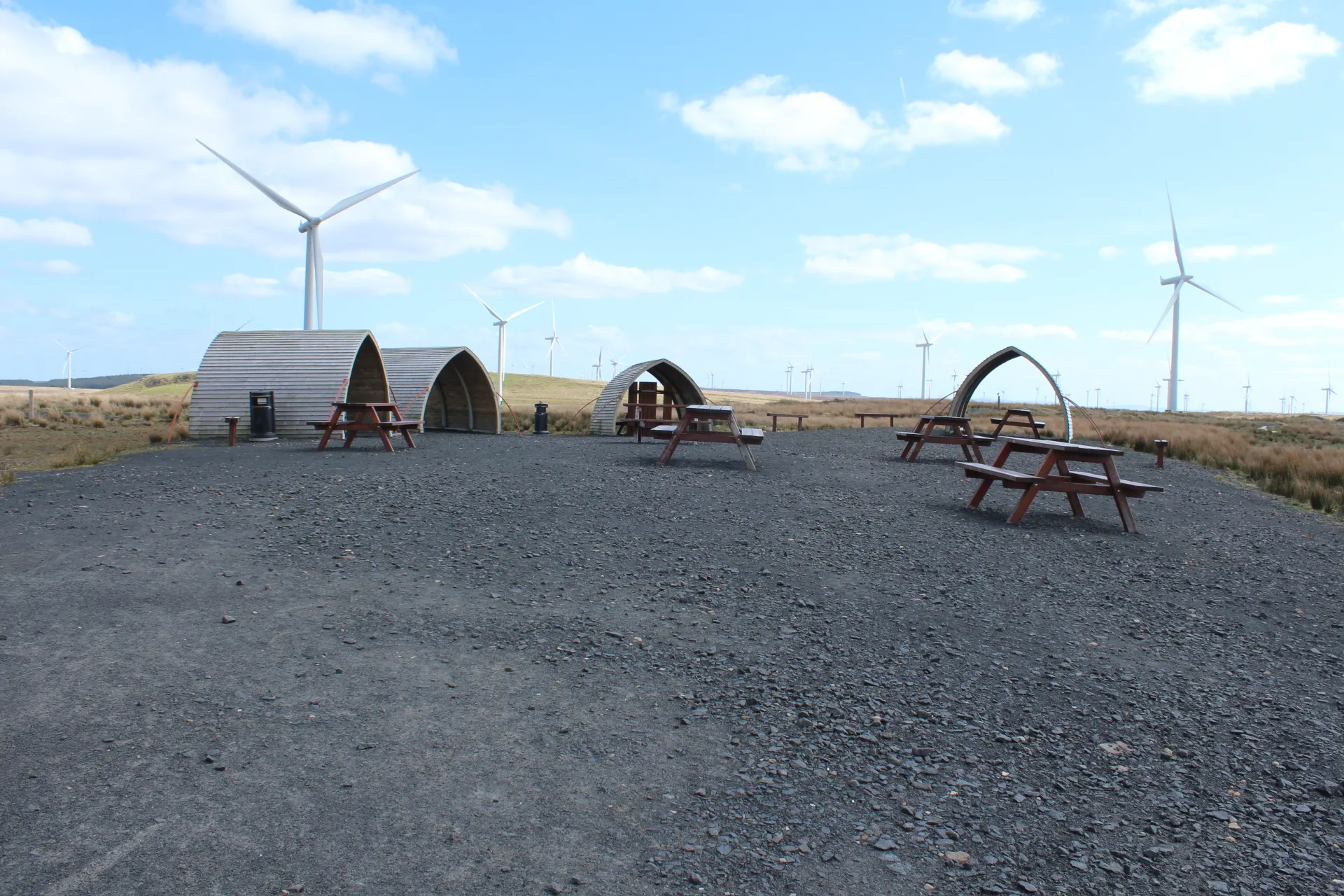 Photo showing: MTB Area at Whitelee