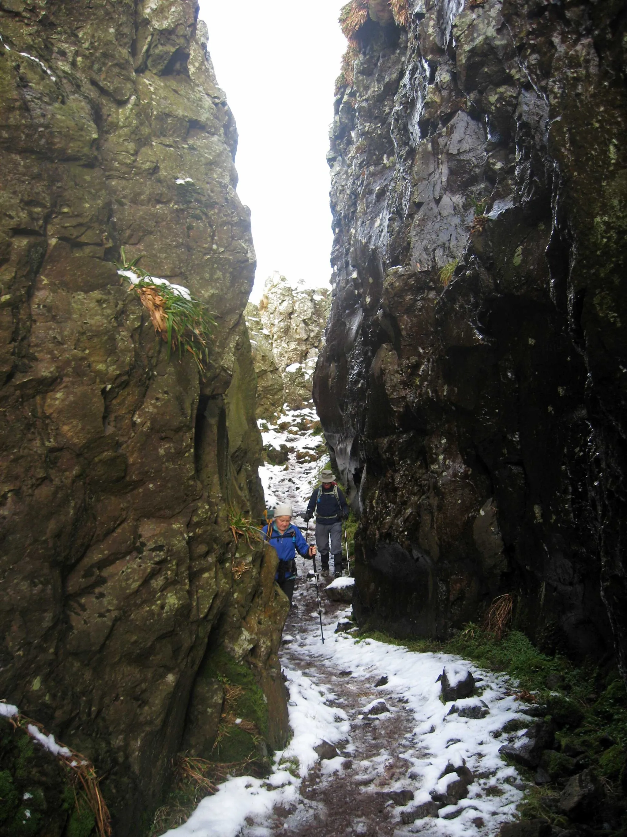 Photo showing: Kilpatrick Hills: The Whangie in winter