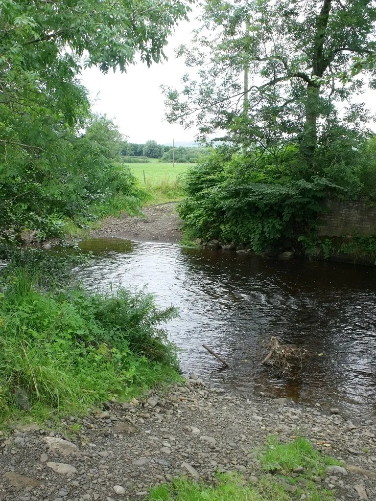 Photo showing: Ford across Glazert at East Muckcroft