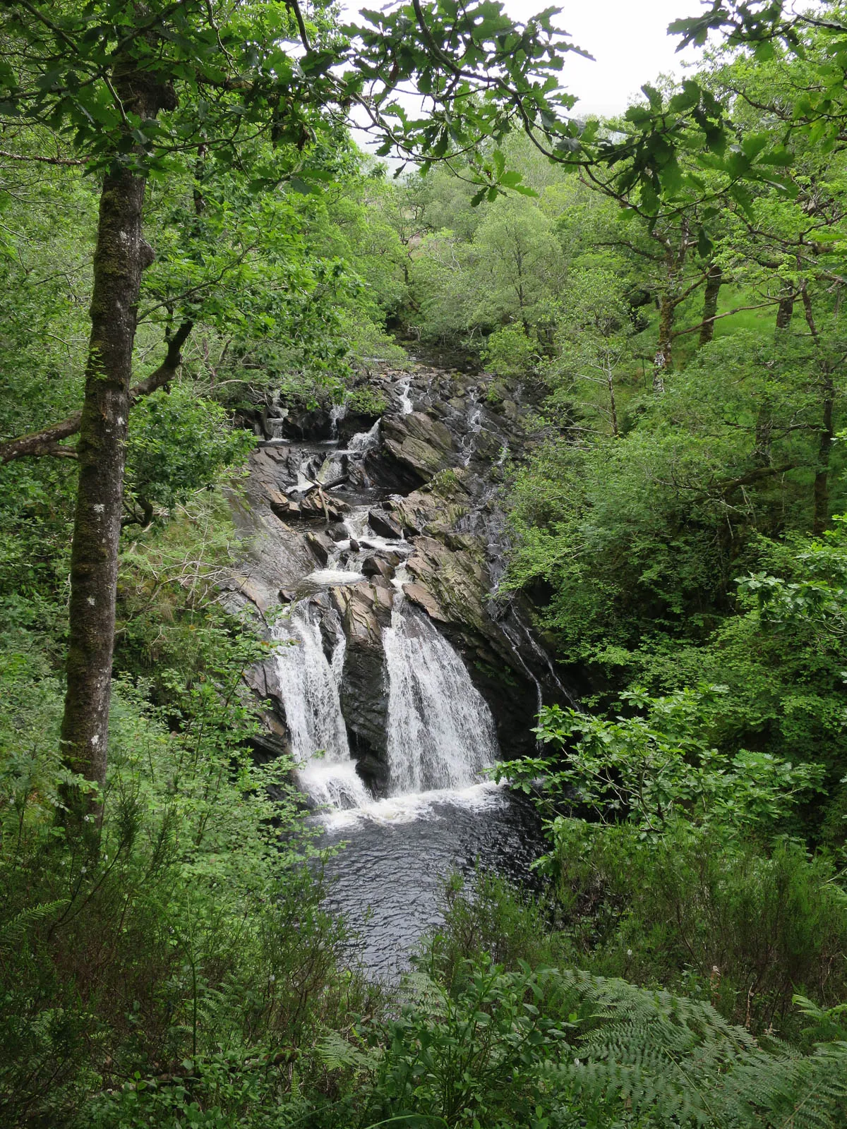 Photo showing: Waterfall on River Lochy