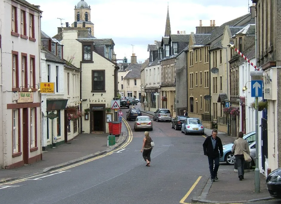 Photo showing: Lanark, Scotland.