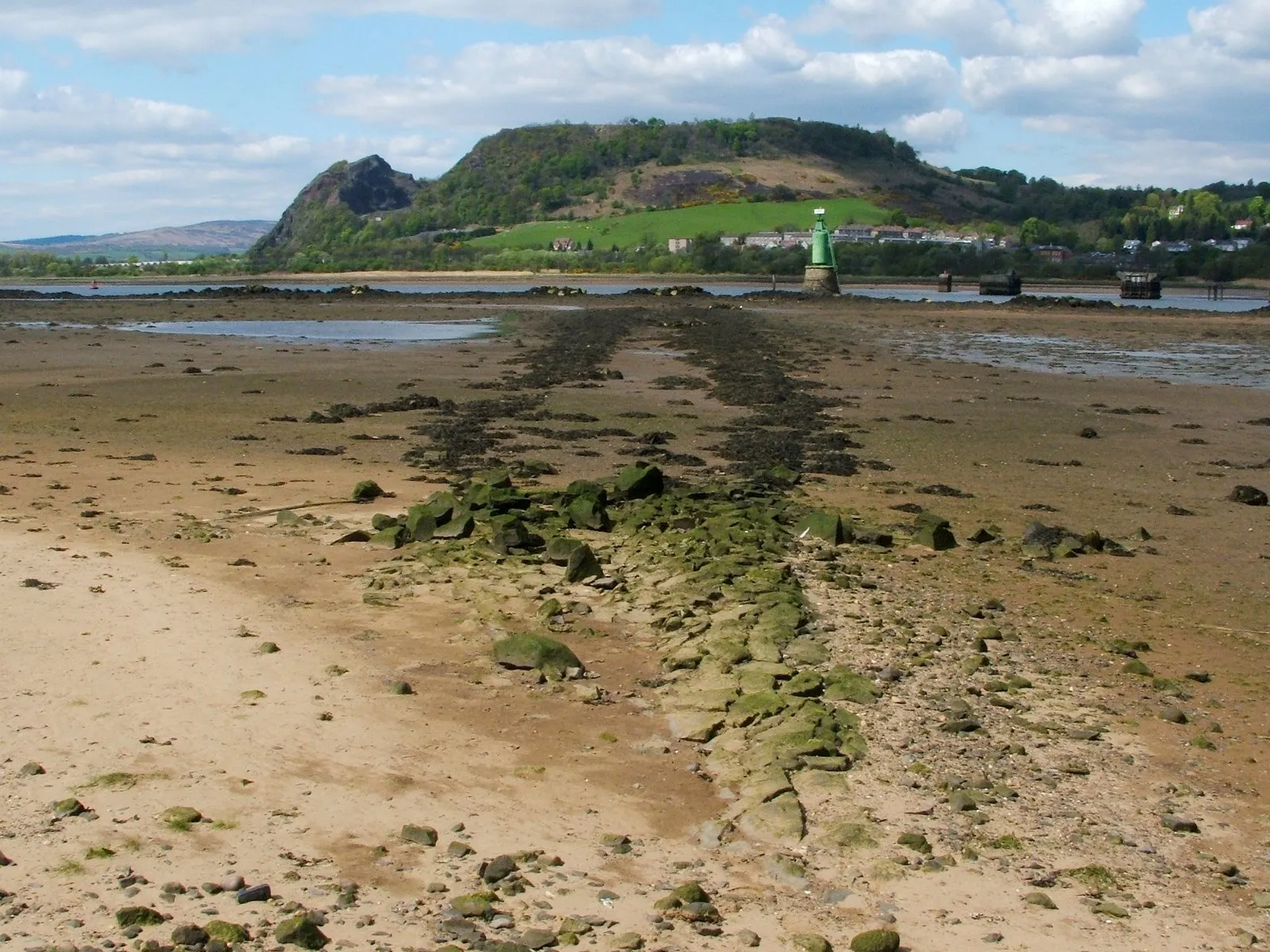 Photo showing: Supposed remains of a Roman causeway