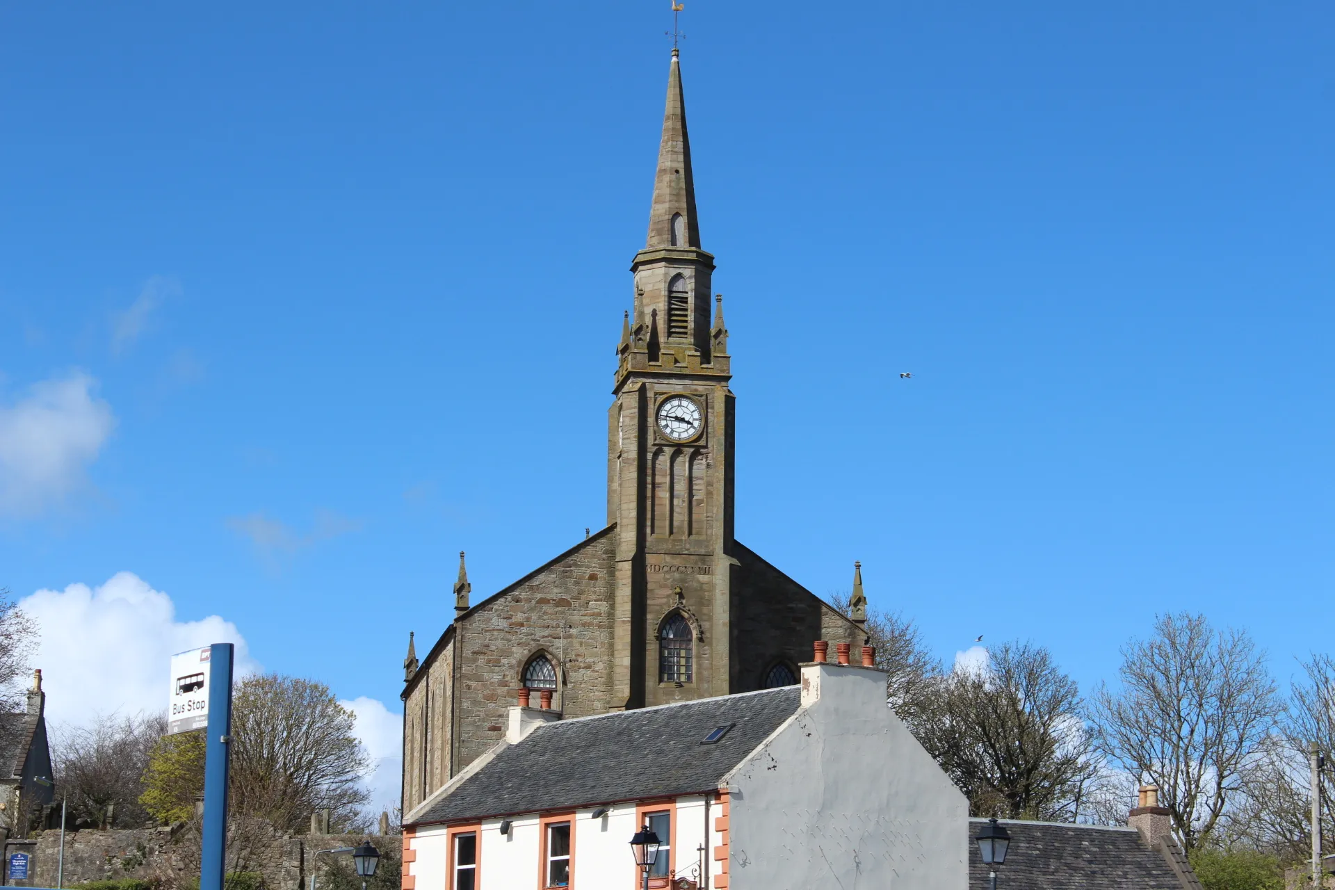 Photo showing: Stevenston High Kirk