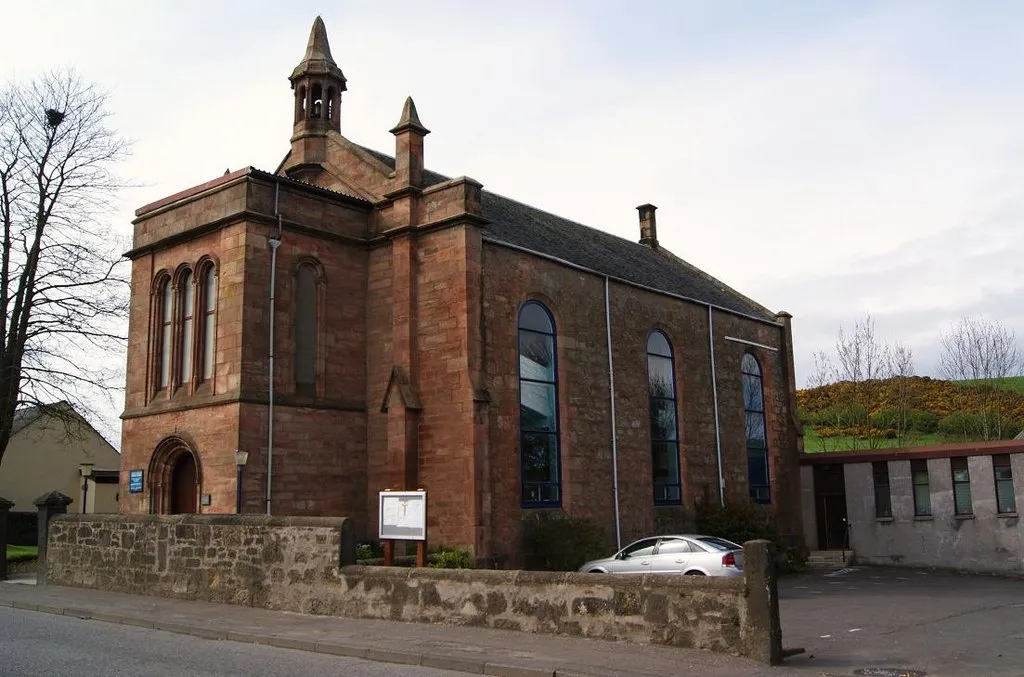 Photo showing: Haggs Parish Church