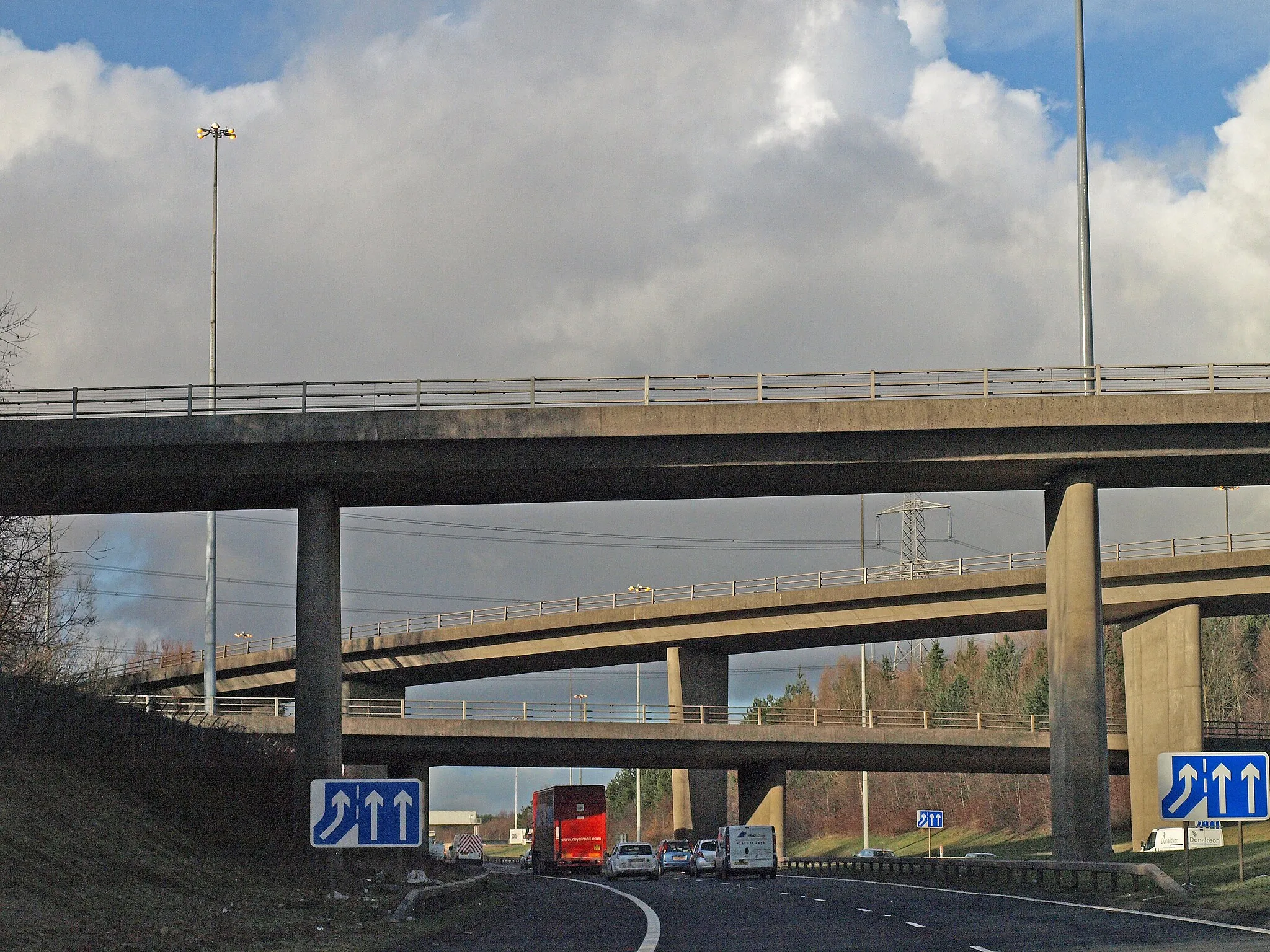 Photo showing: Baillieston Interchange