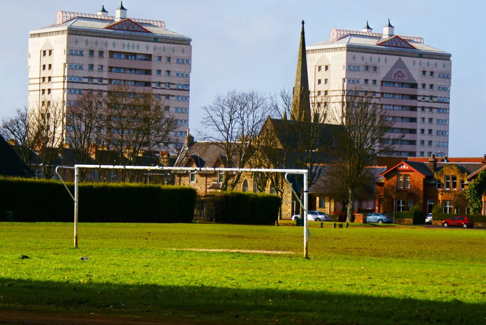 Photo showing: whifflet park in coatbridge