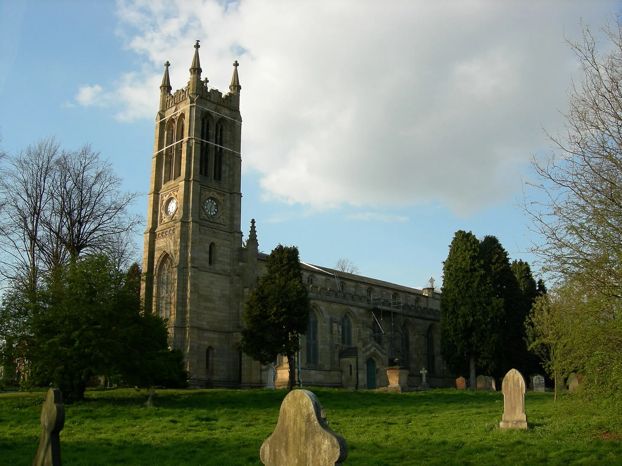 Photo showing: Holy Trinity Church, Wordsley, UK