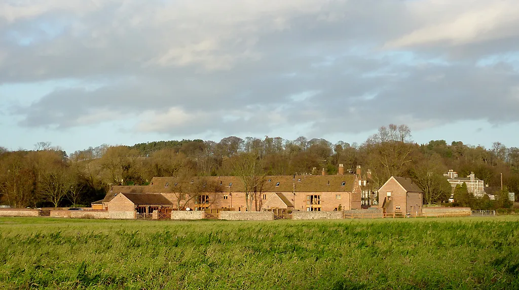 Photo showing: Barn conversions near Himley, Staffordshire