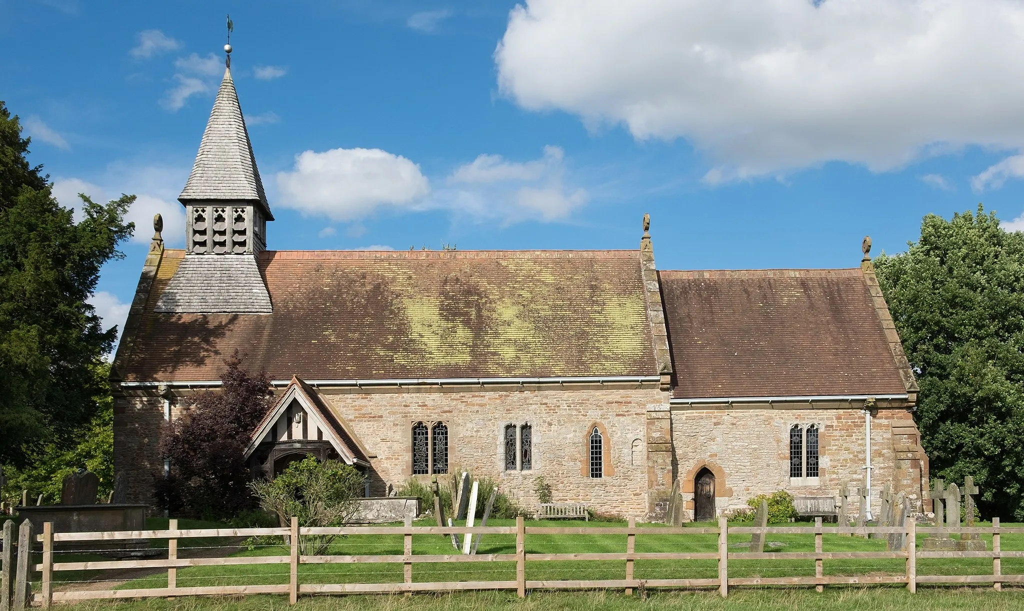 Photo showing: All Saints church, Preston Bagot