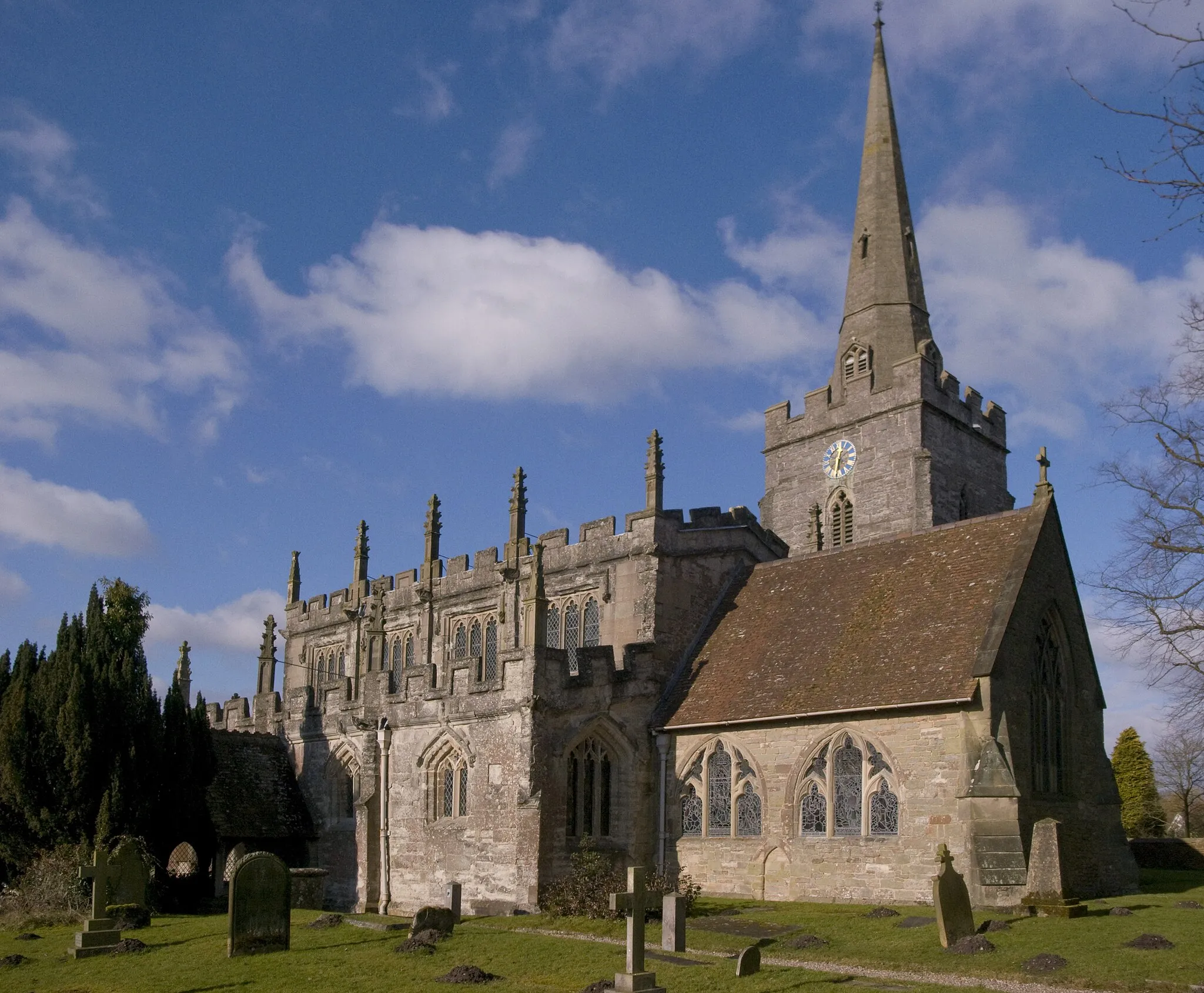 Photo showing: Lapworth church, Warwickshire, England.