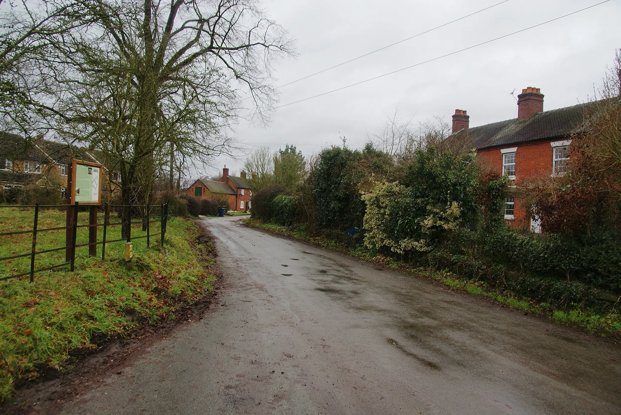 Photo showing: Church Lane, Gayton